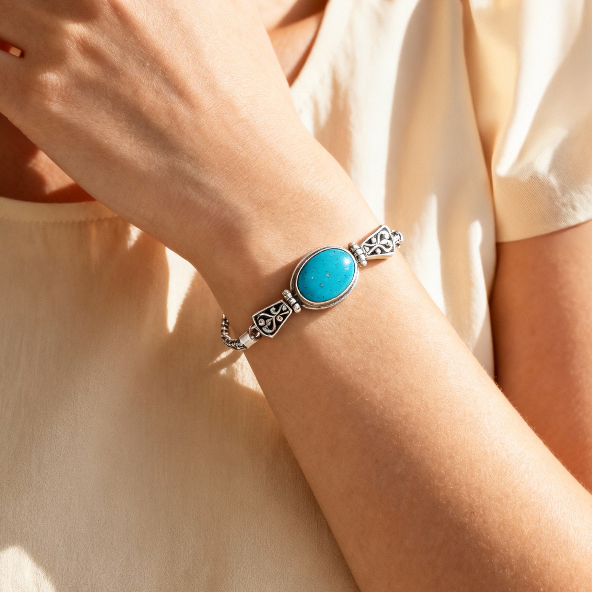 Classic Elegance Bracelet - Turquoise