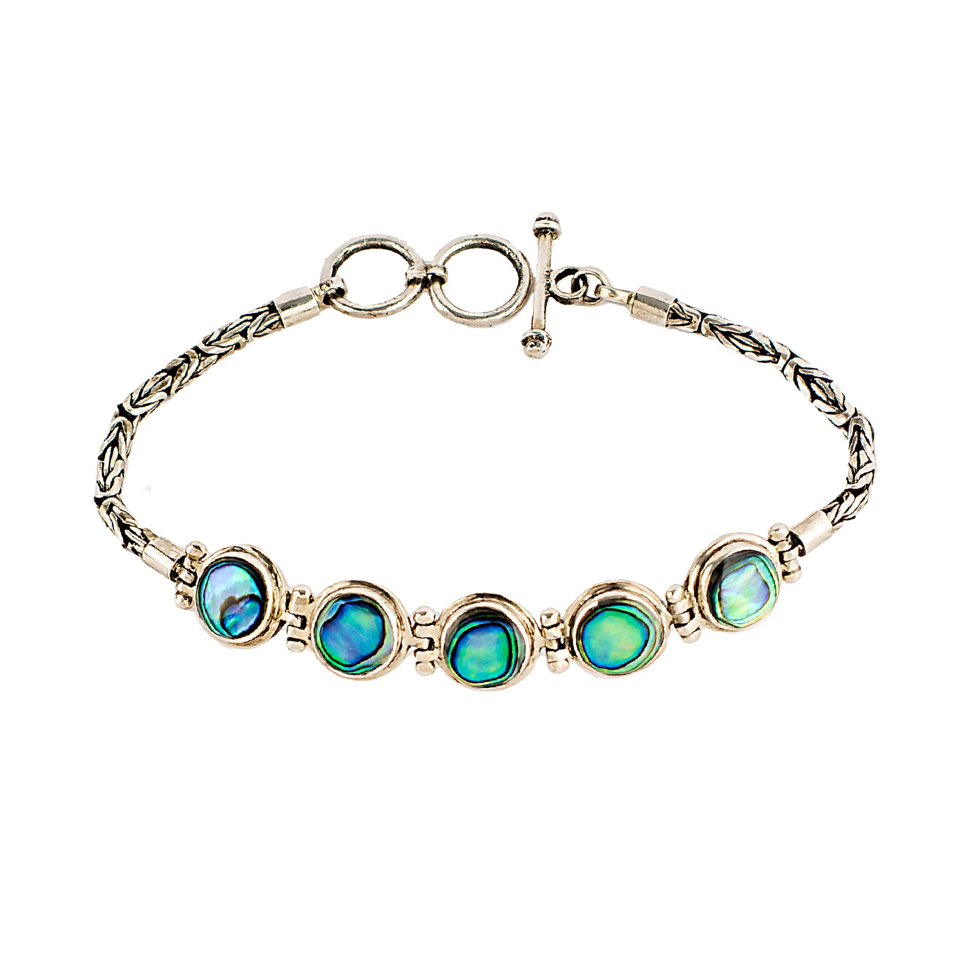 Oceanic Elegance Bracelet - Abalone Shell