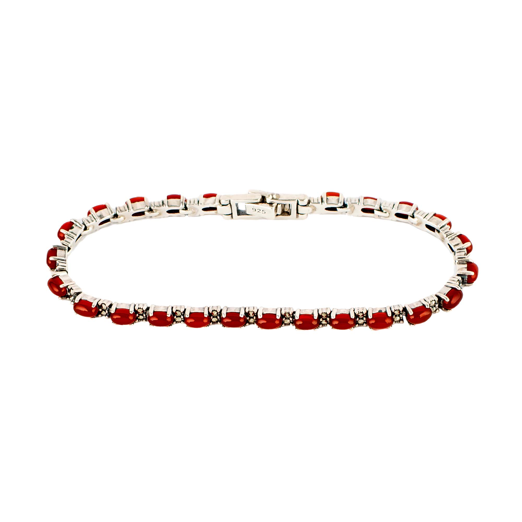 Timeless Bracelet - Red Garent