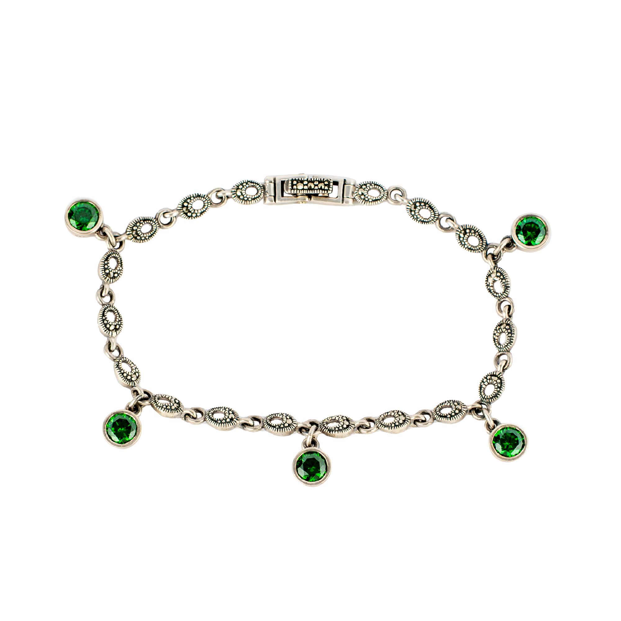 Natura Chic Bracelet - Green Emerald