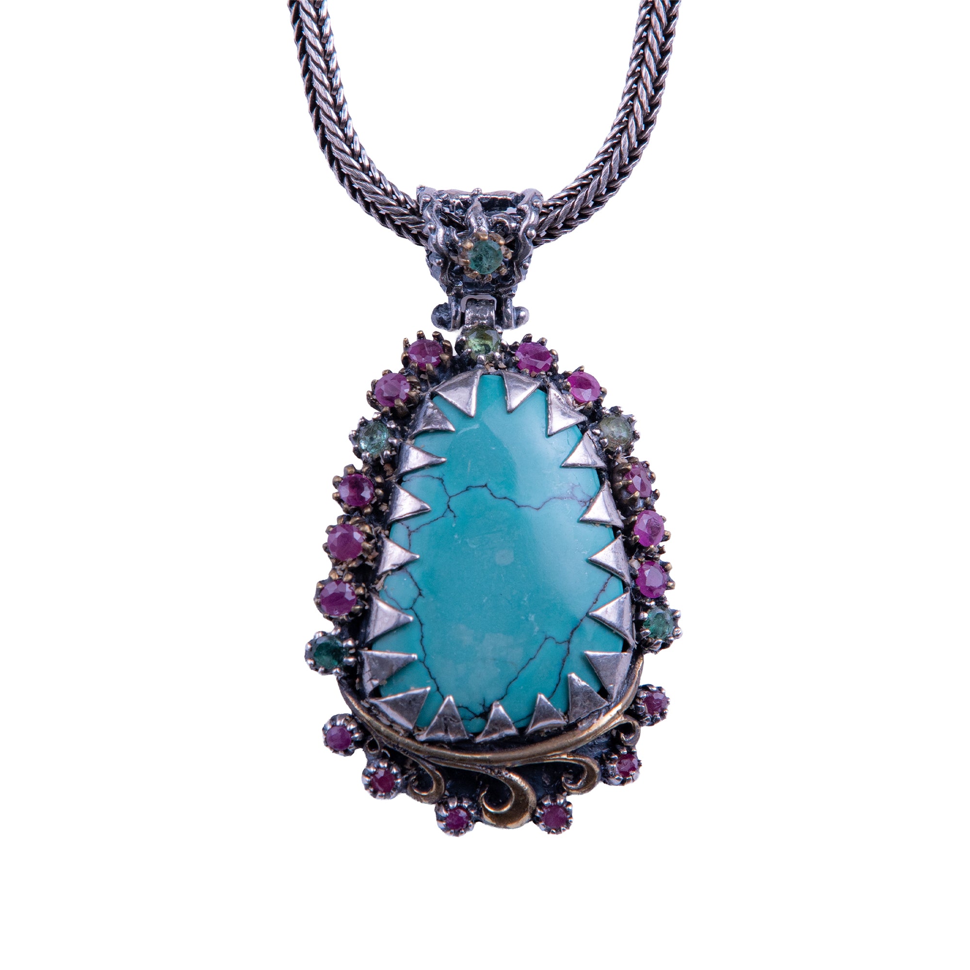 Vibrant Gemstone Necklace - Whispers of Stones