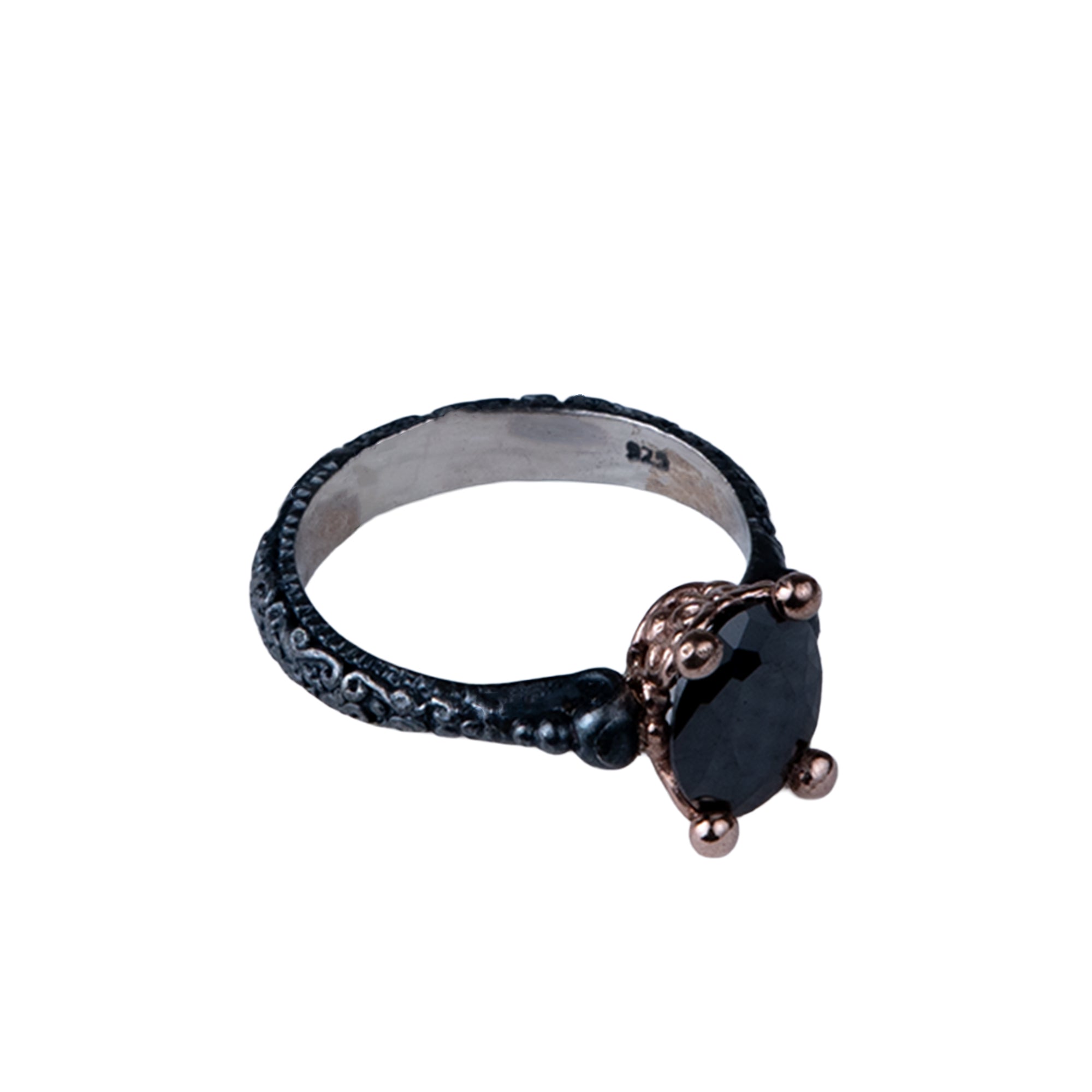 Dark Elegance Ring- Black Onyx
