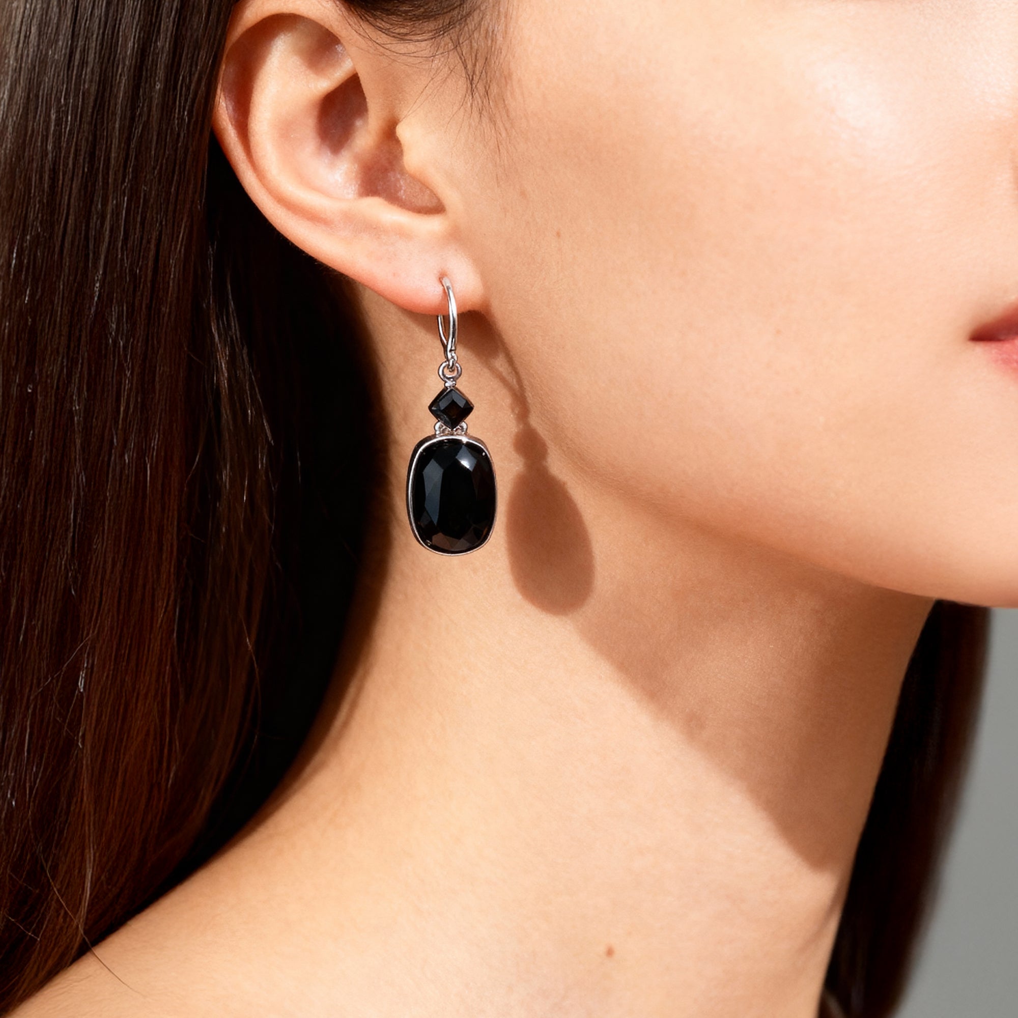 Midnight Allure Earrings - Whispers of Stones