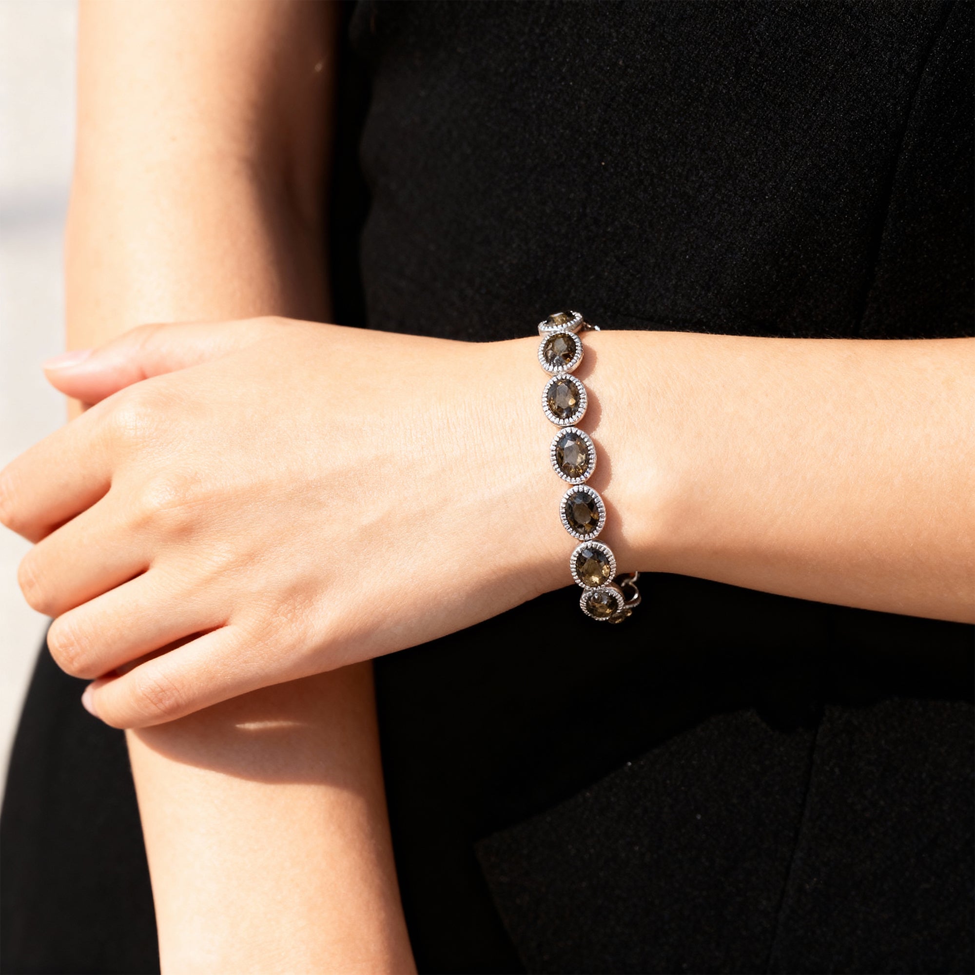 Radiant Bracelet - Smoky Quartz
