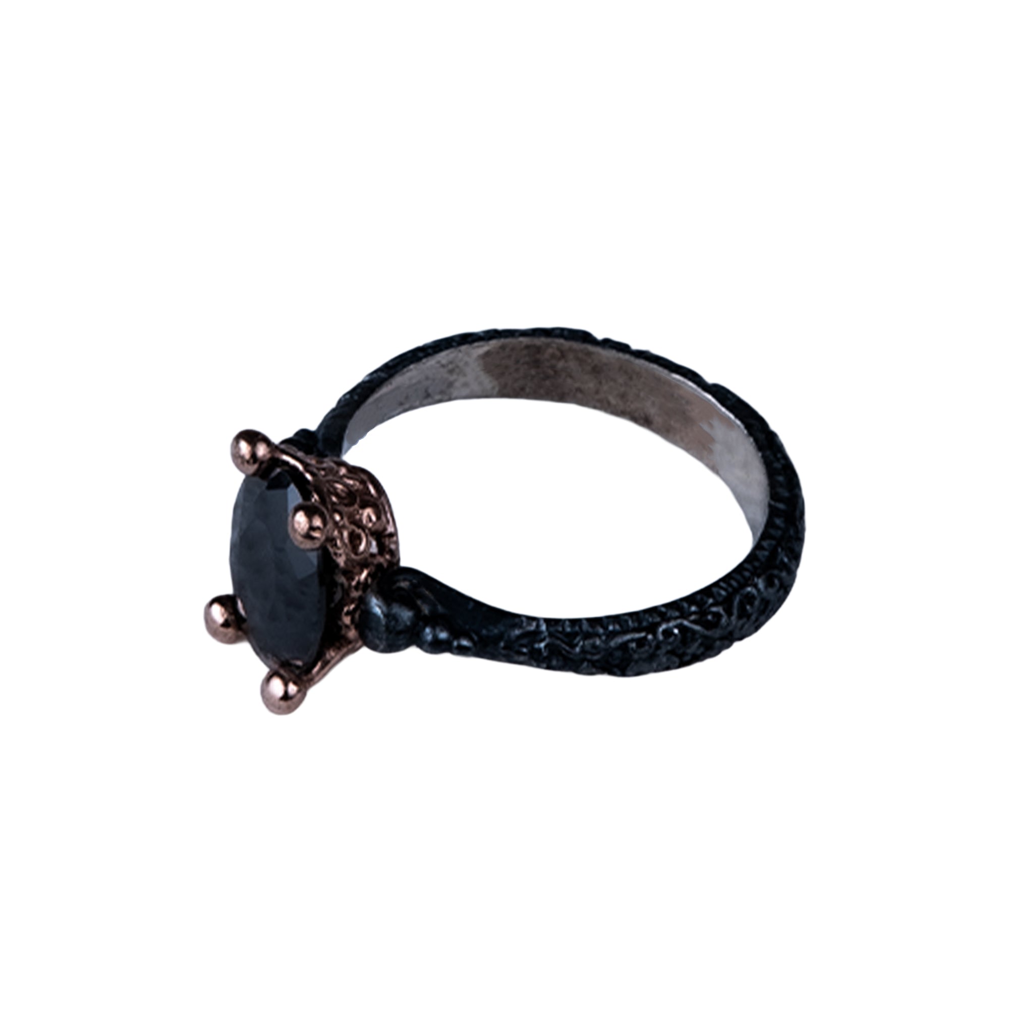 Dark Elegance Ring- Black Onyx