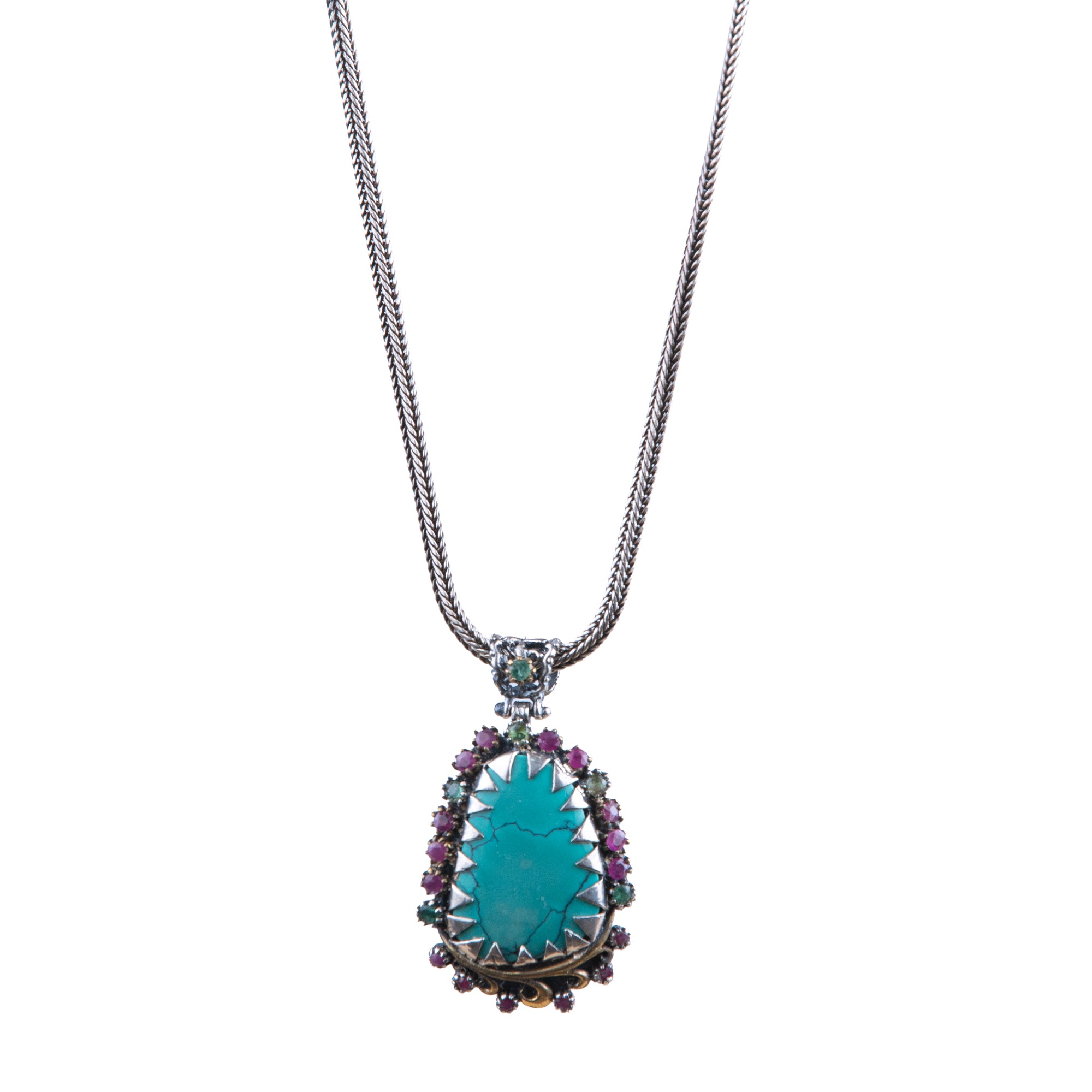 Vibrant Gemstone Necklace - Whispers of Stones