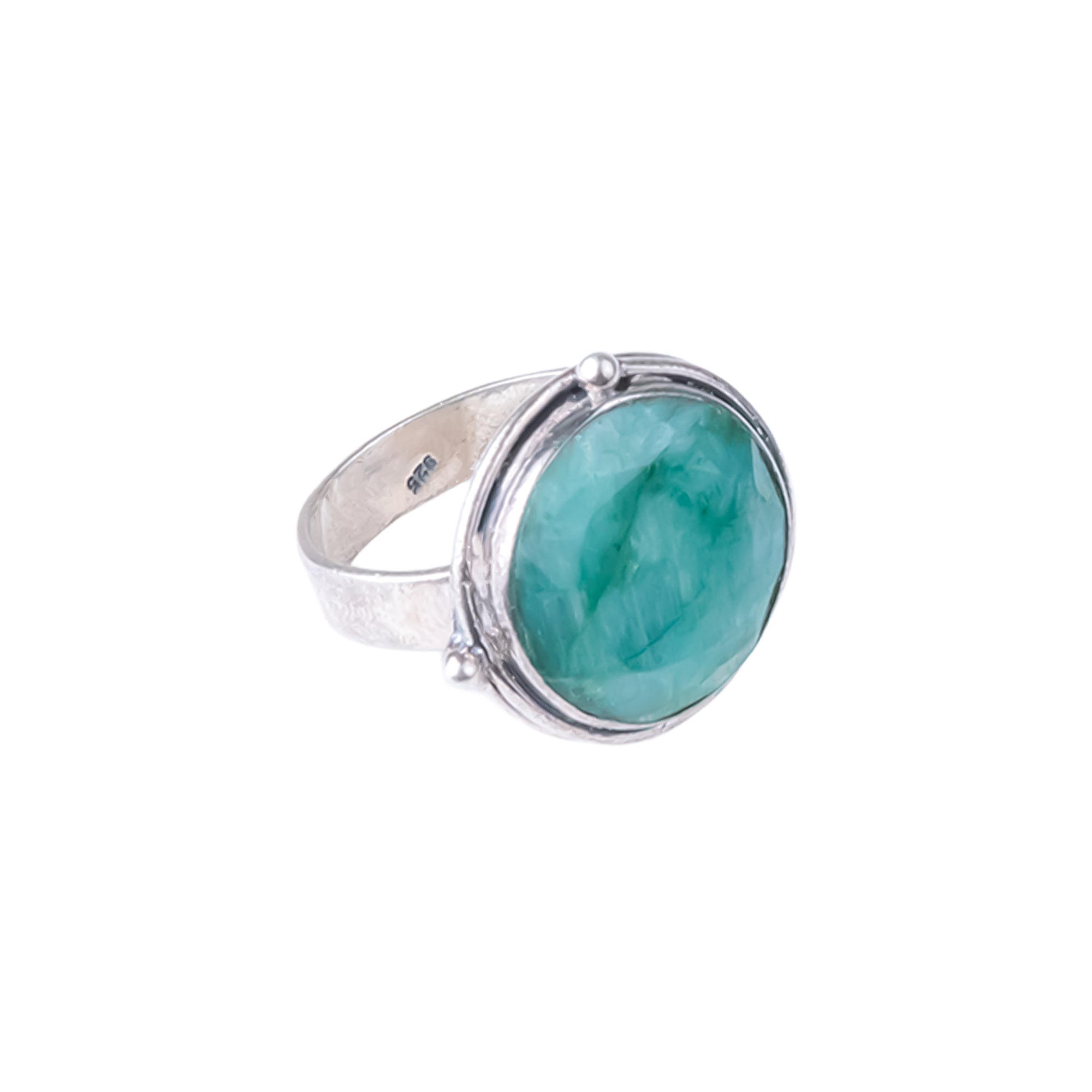 Verdant Grace Ring - Green Emerald