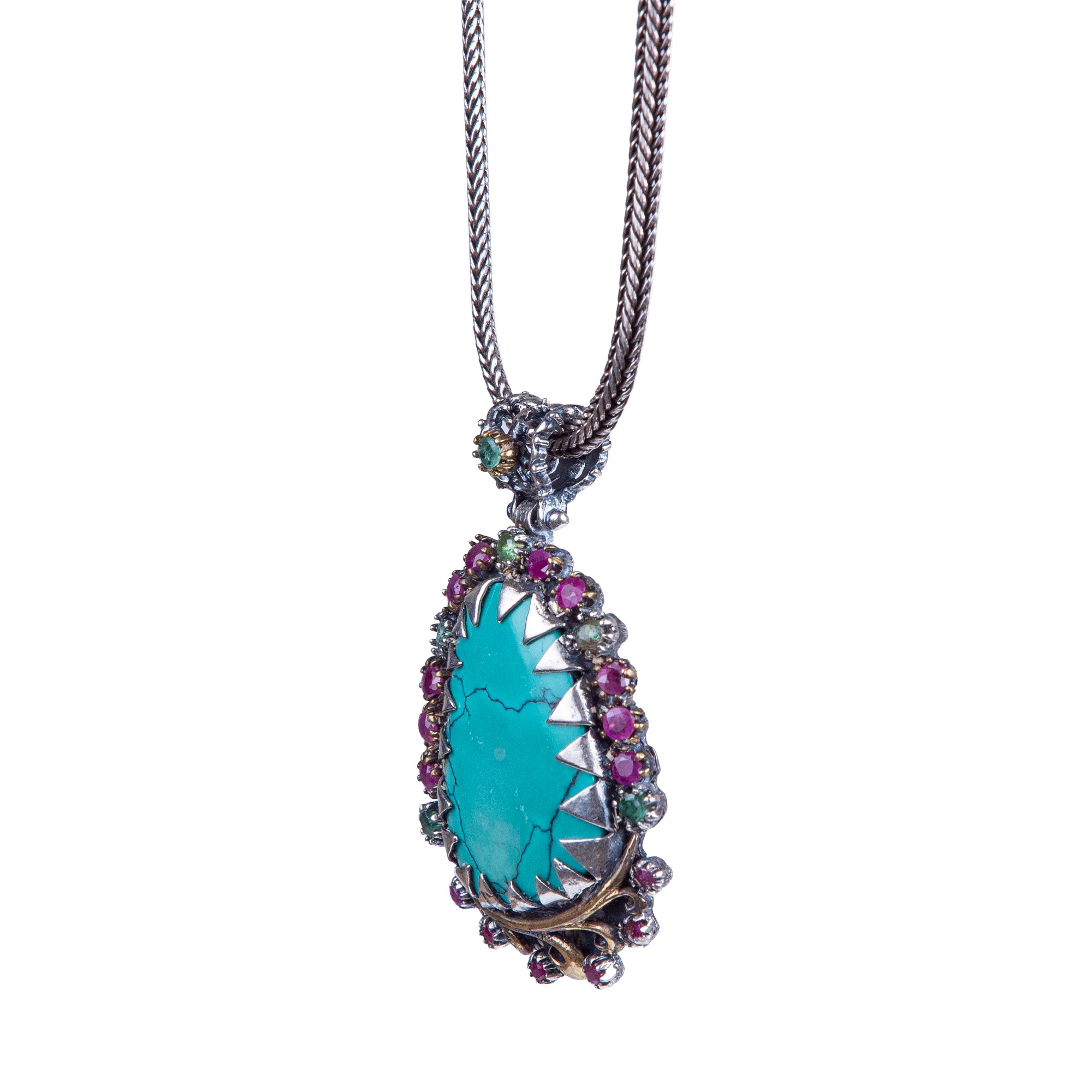 Vibrant Gemstone Necklace - Whispers of Stones