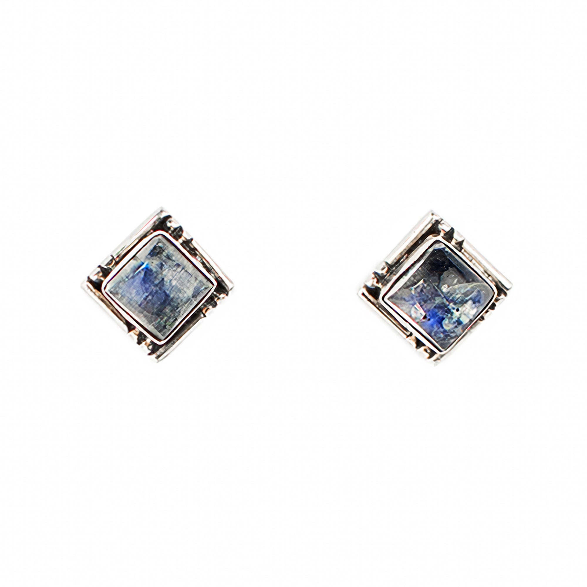 Echoes of Ages Earrings - Labradorite