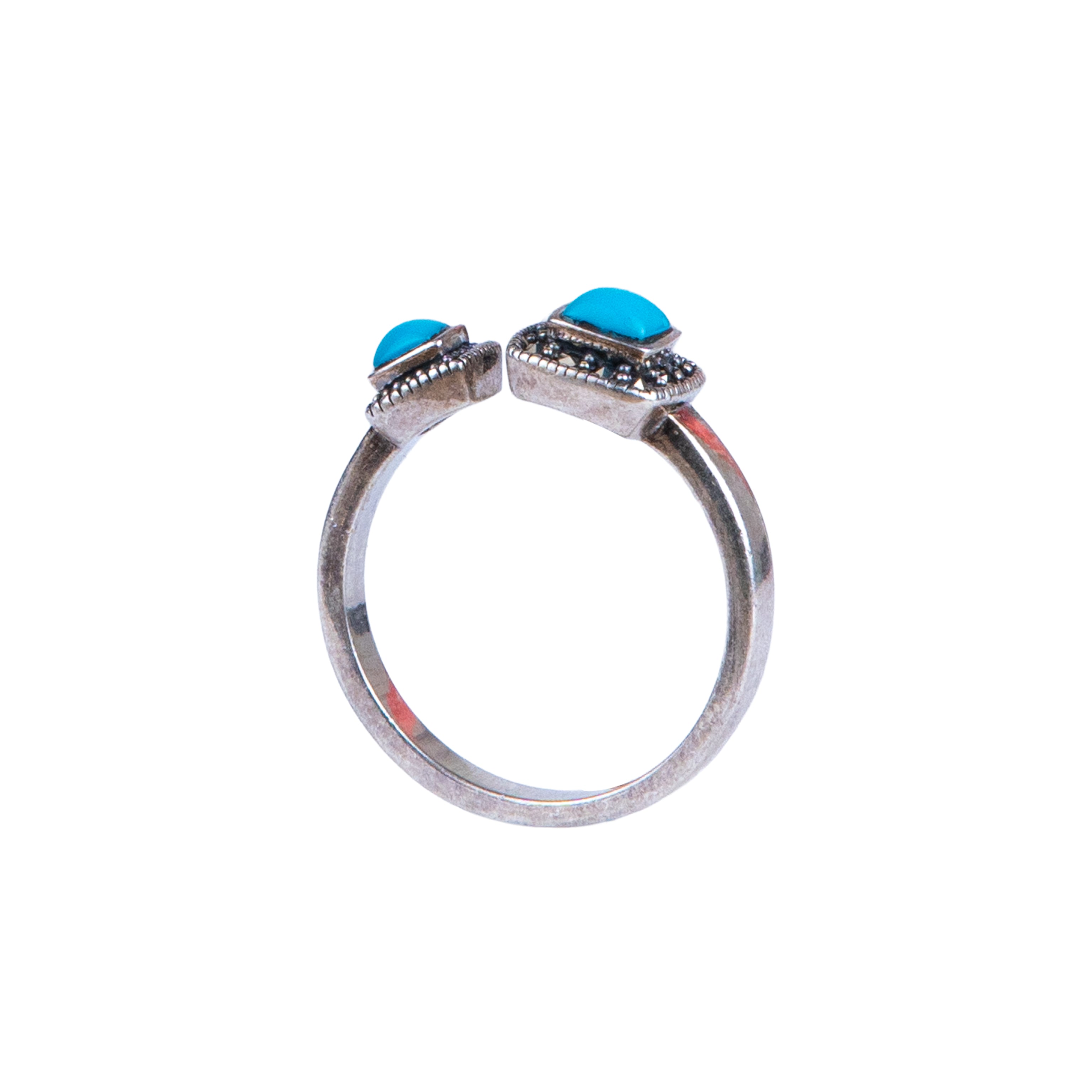 خاتم لمسة الأناقة - تركواز