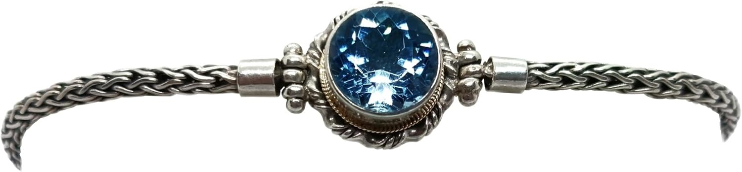 Elegance Bracelet - Blue Aquamarine