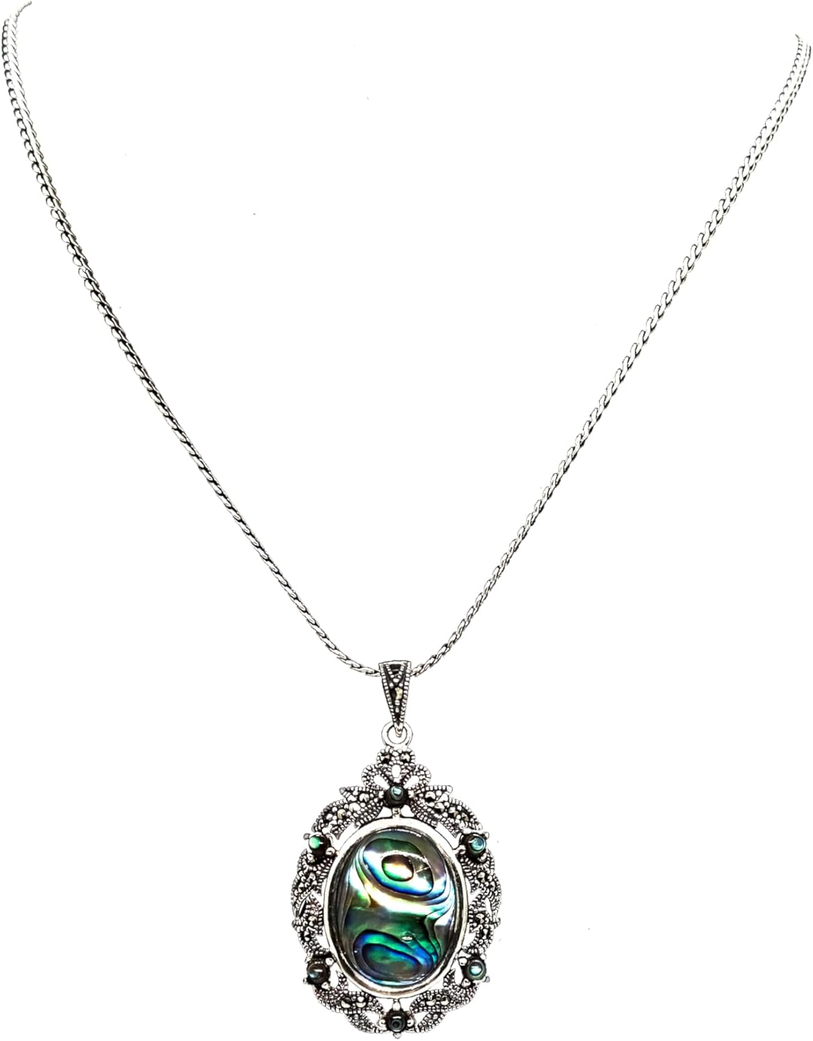 Layered Charm Necklace - Baroque Pearl