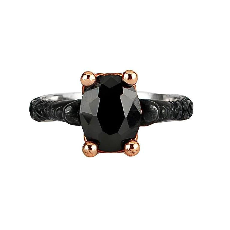 Dark Elegance Ring- Black Onyx