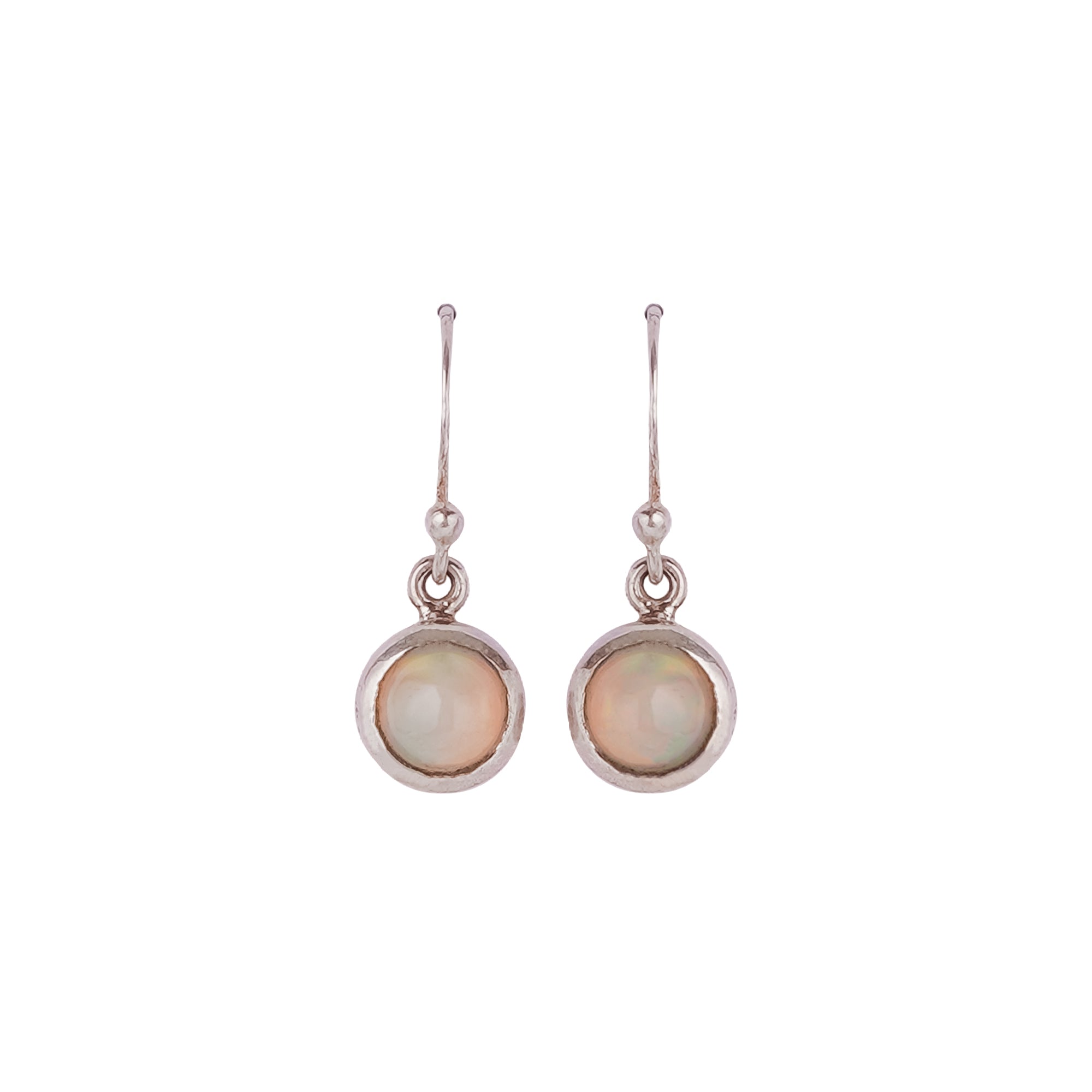 Moonlight Glow Earrings – Whispers of Opal Light