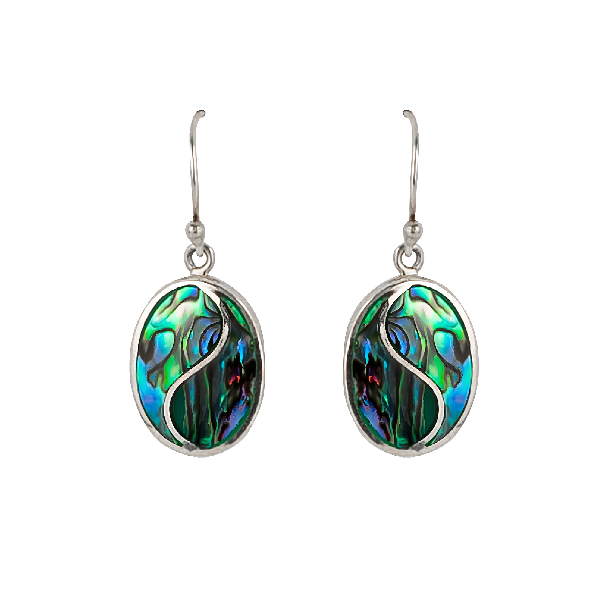 Wave Dancer Earrings – Abalone Shell