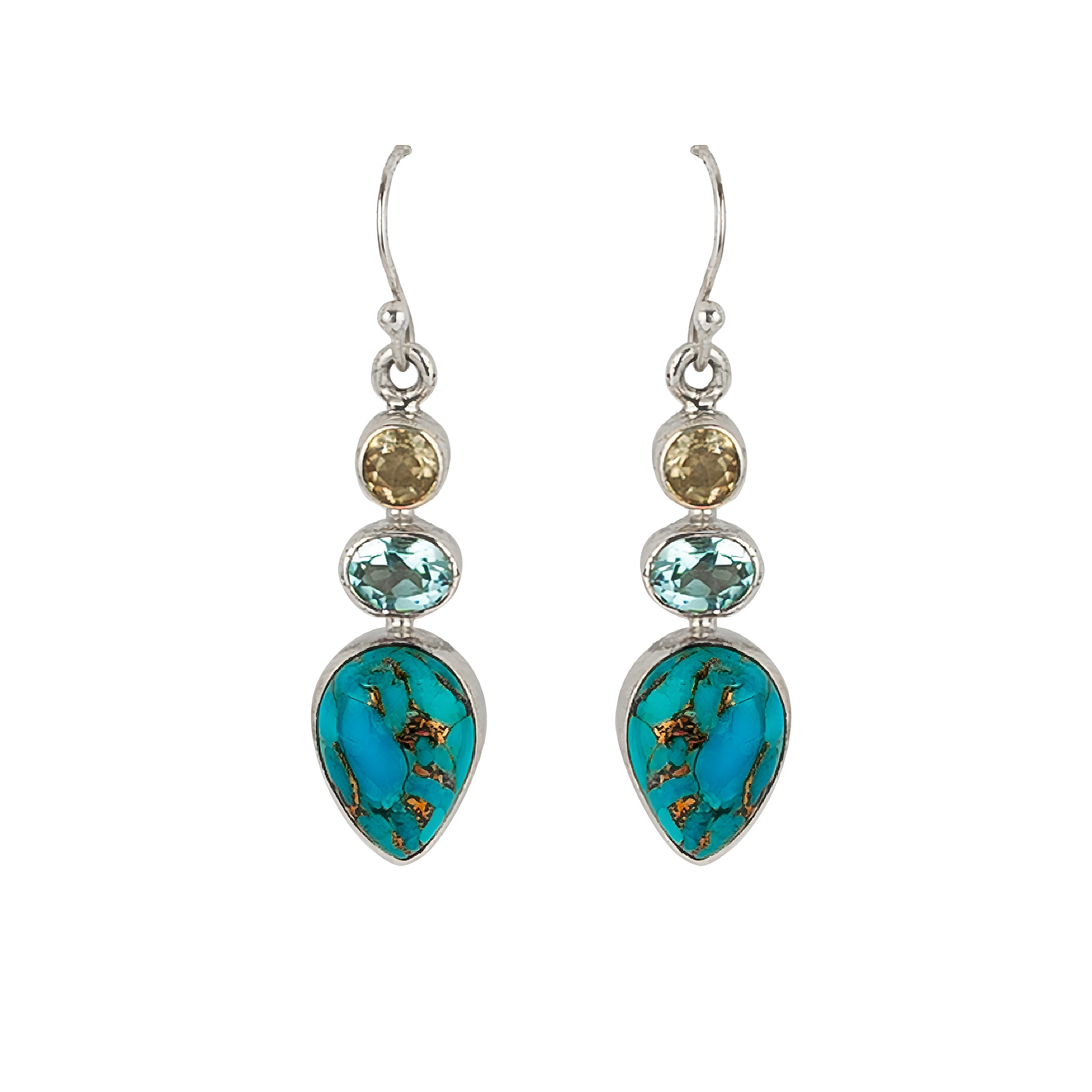Desert Sky Earrings - Whispers of Stones