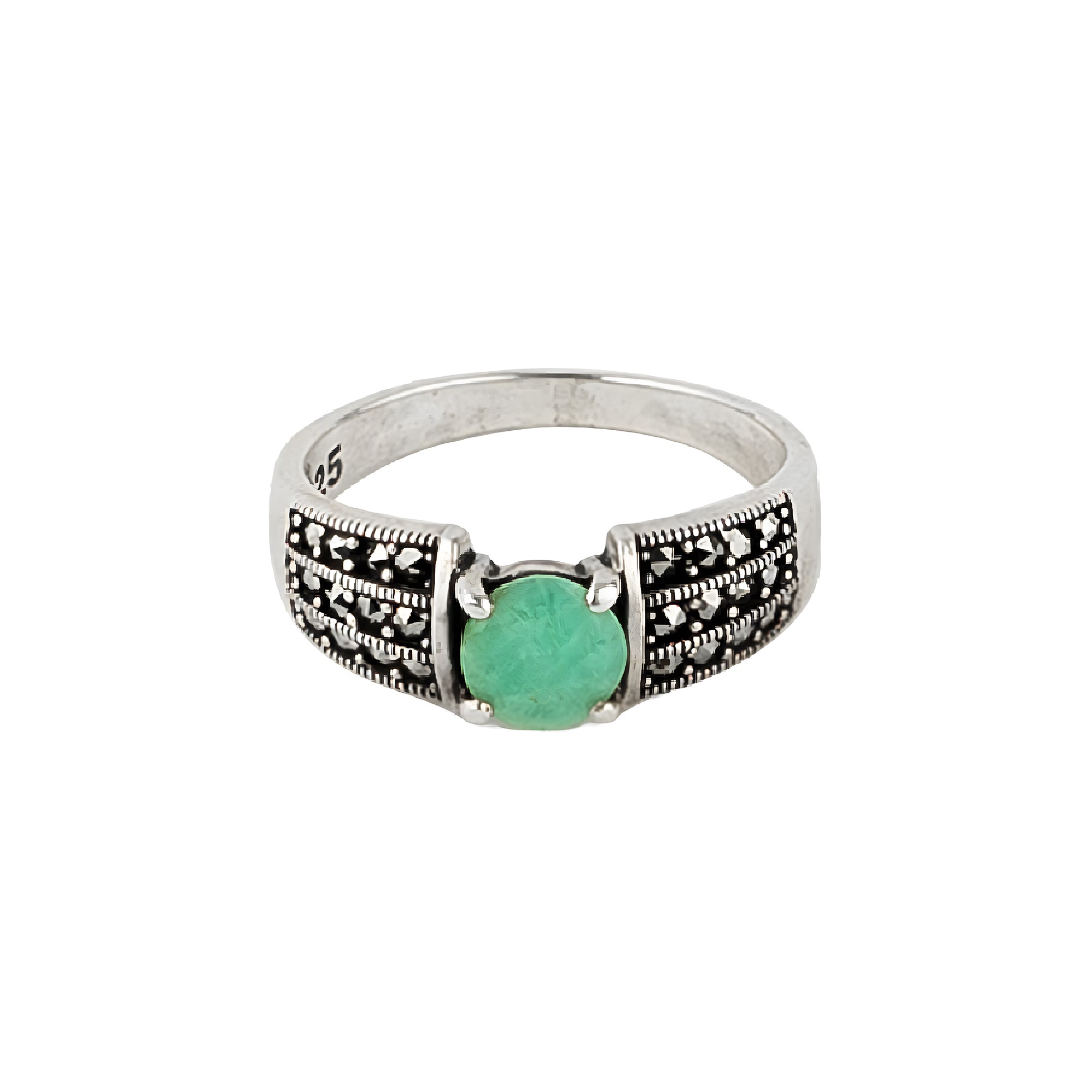 Natural Ring- Green Emerald