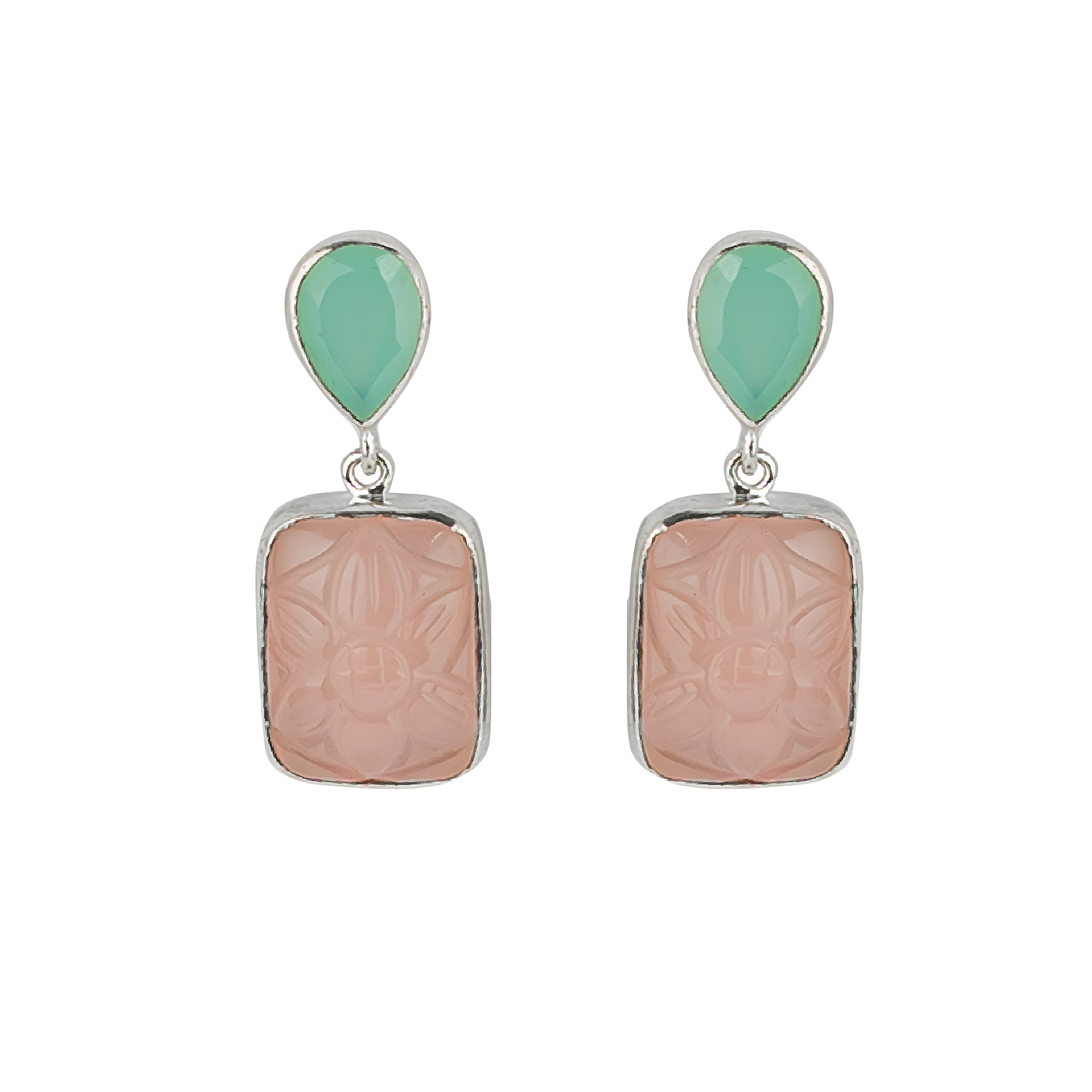 Rose Whisper Earrings – Whispers of Stones