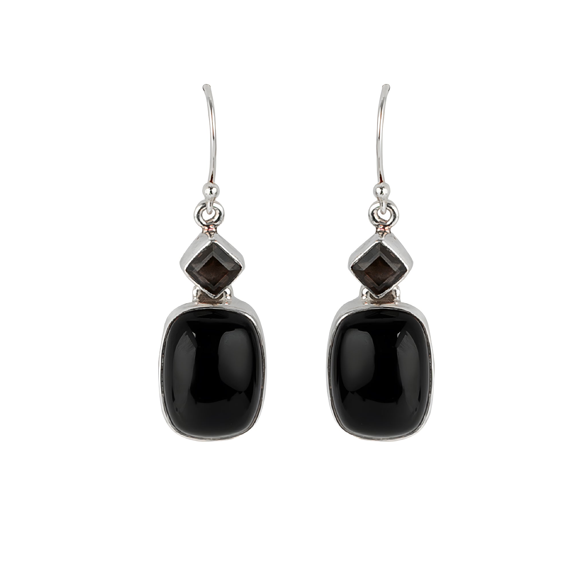 Midnight Allure Earrings - Whispers of Stones