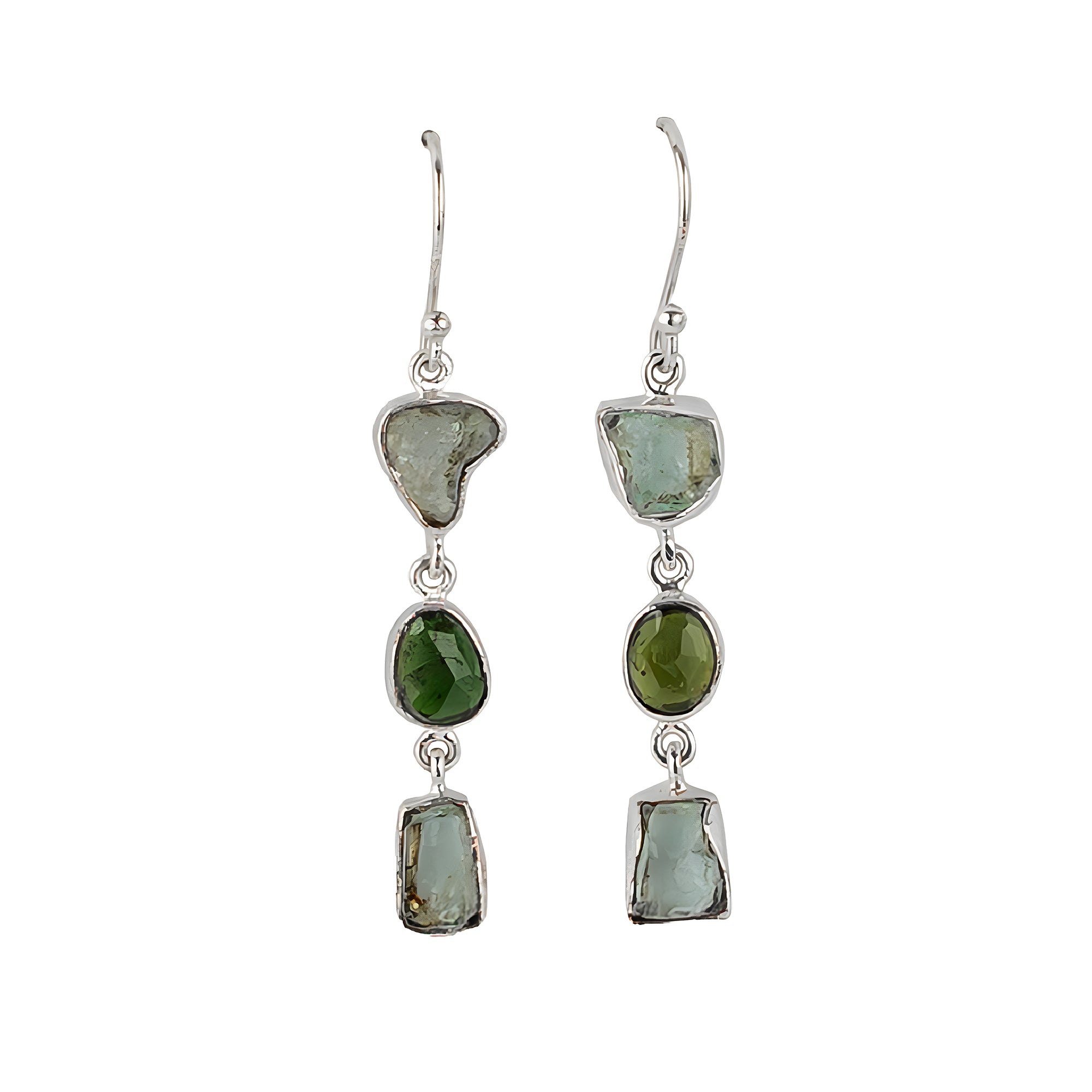 Nature's Gems Earrings – Whispers of Earthlight