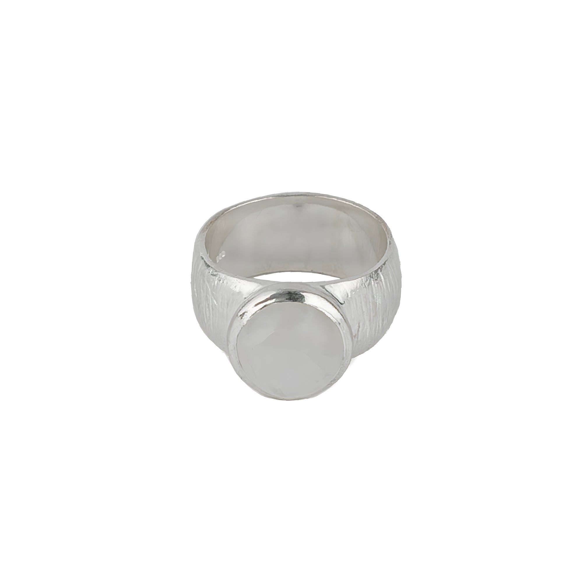 Moonlight Ring - White Moonstone