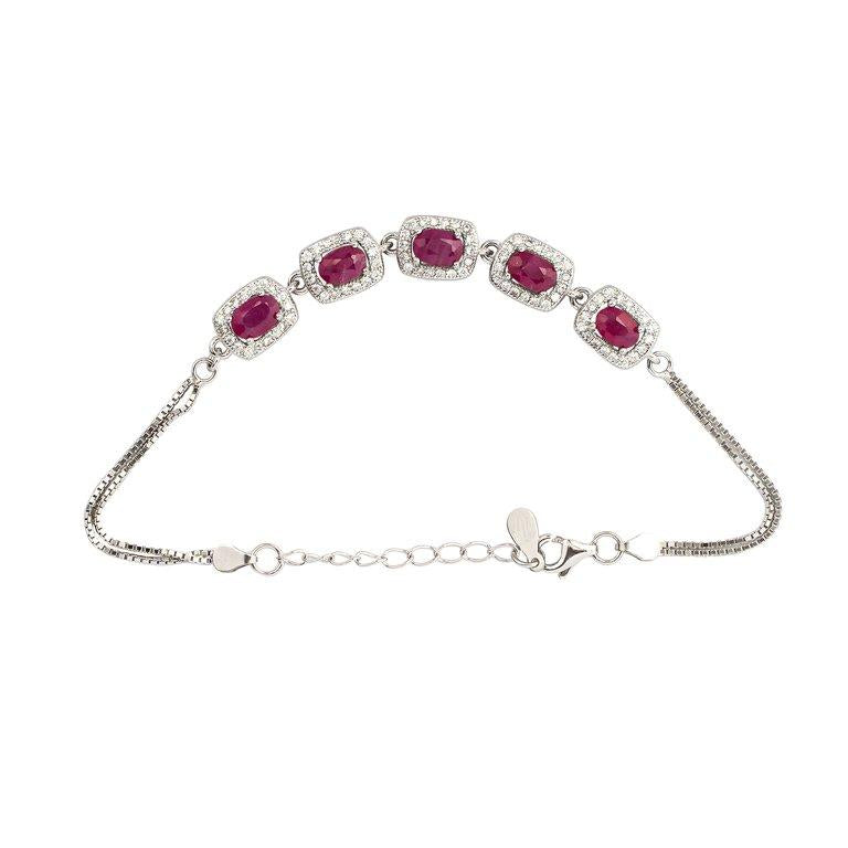 Shine Bracelet - Red Ruby
