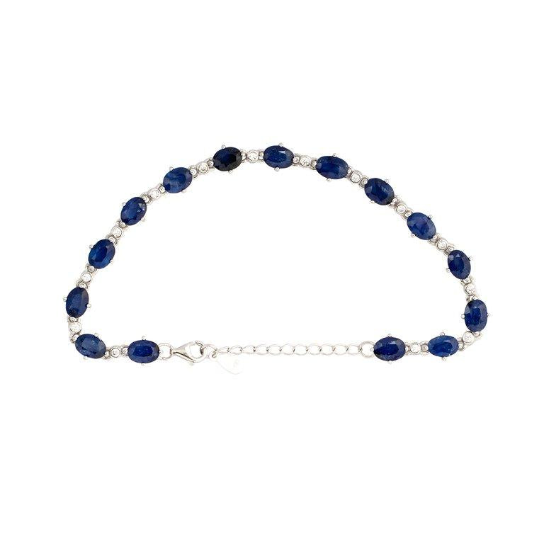 سوار خالٍ من الزمن - ياقوت أزرق