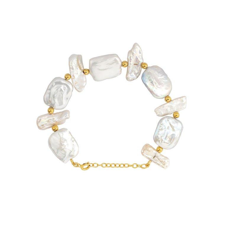 Bloom Bracelet - Baroque Pearl