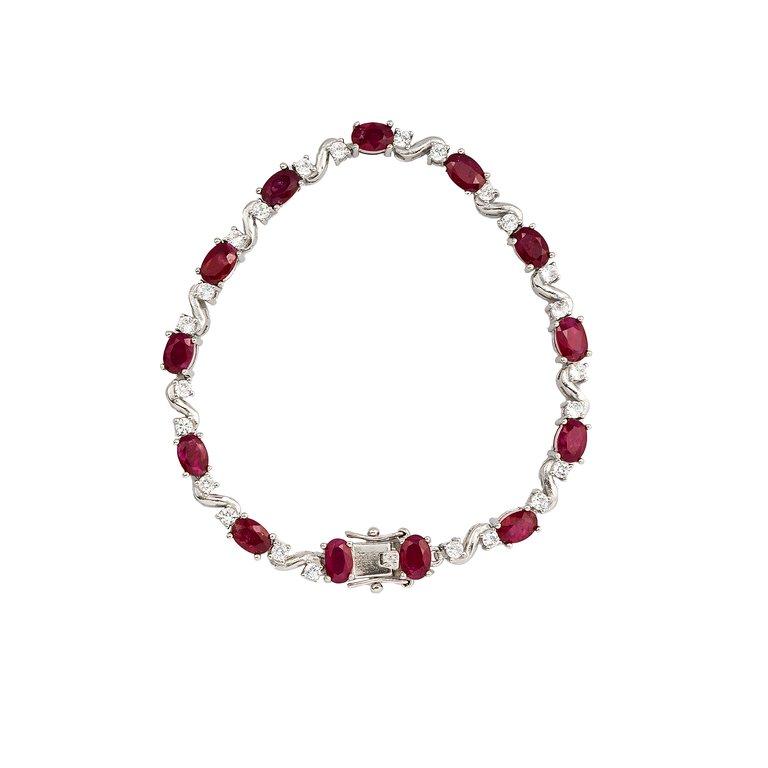 Blazing Bracelet - Red Garent