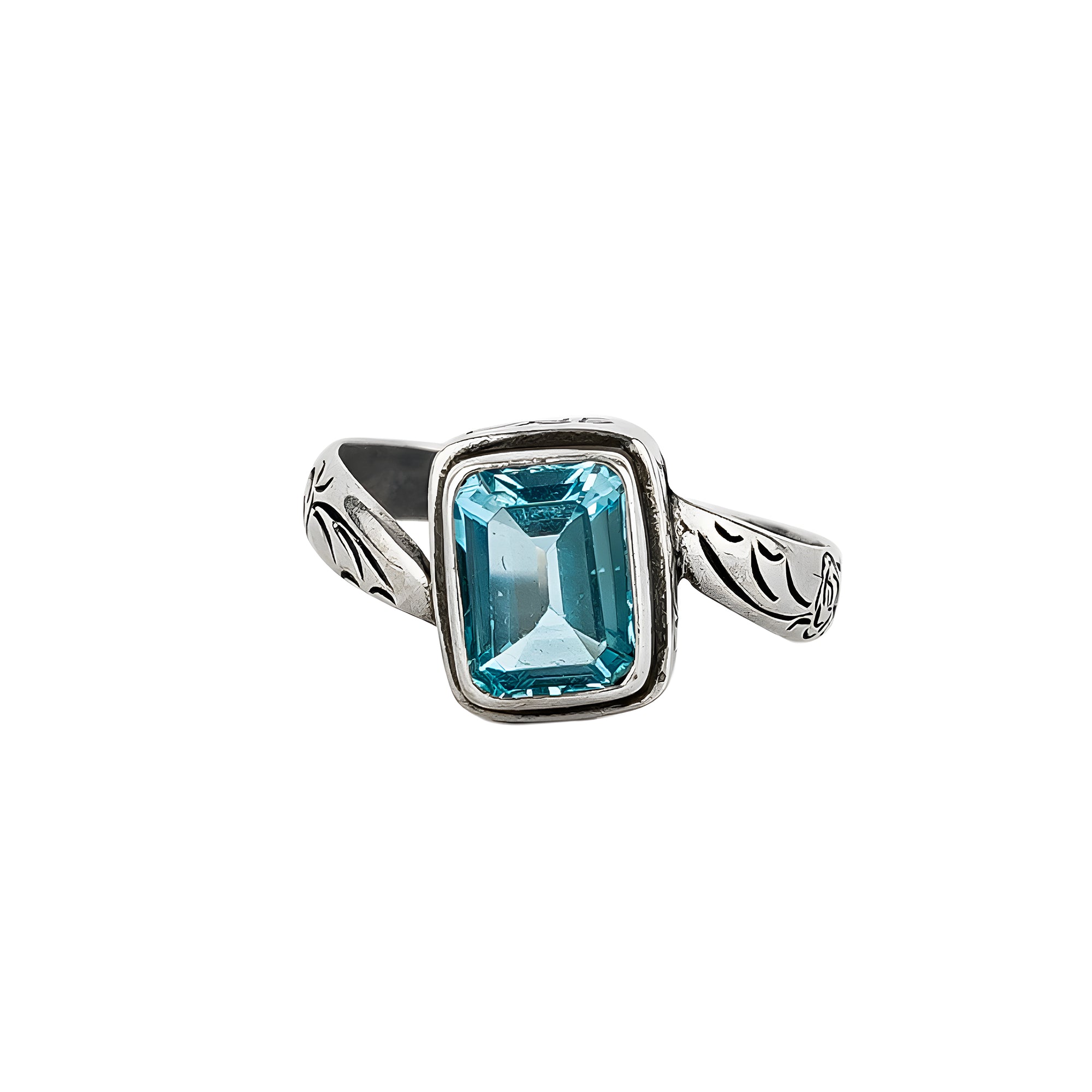 Serenity Ring - Blue Topaz