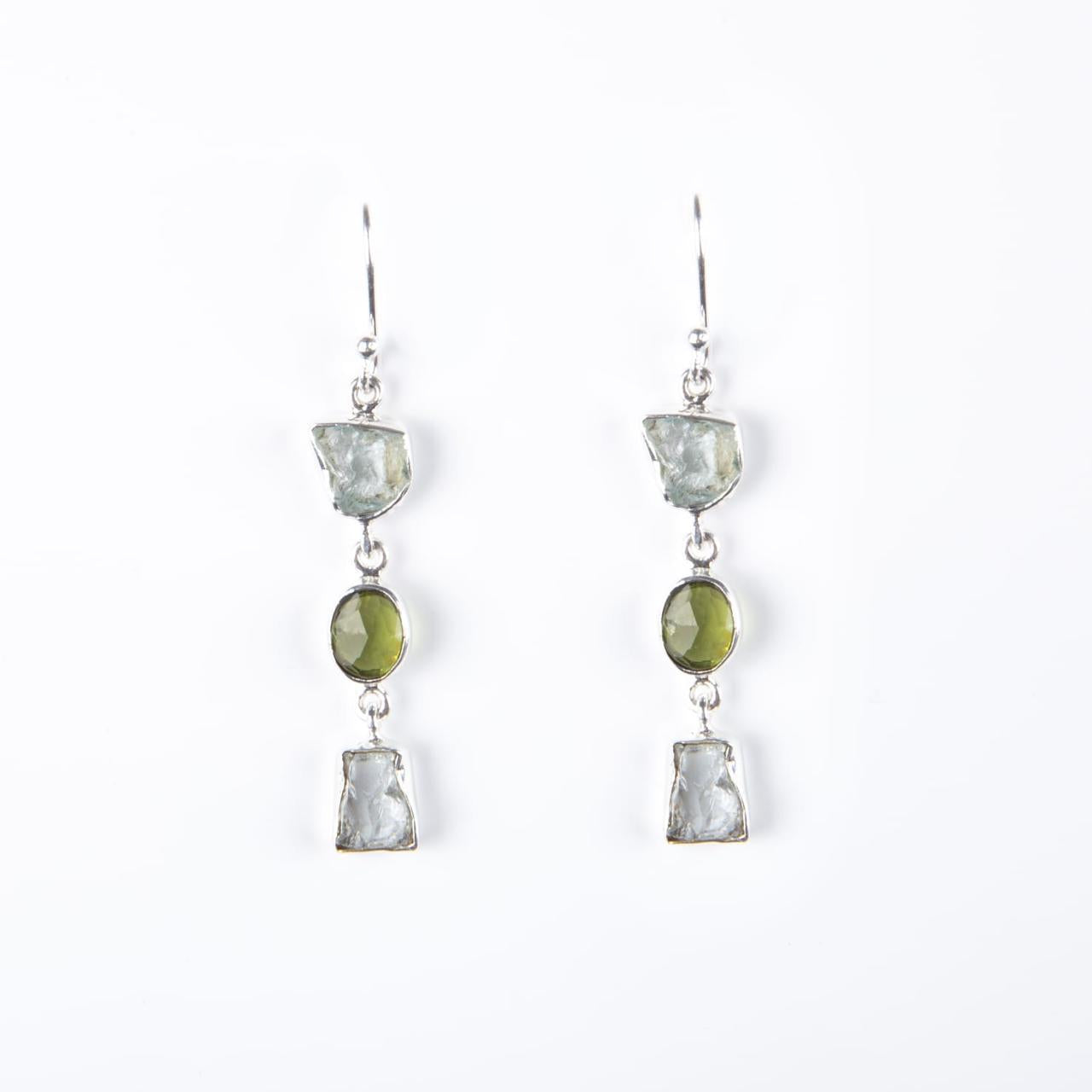 Nature's Gems Earrings – Whispers of Earthlight