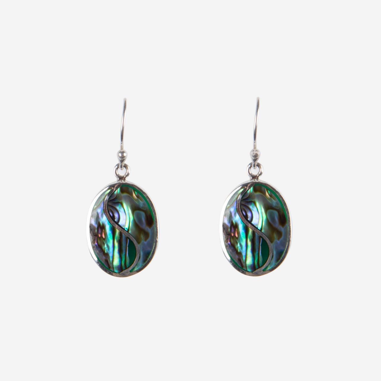Wave Dancer Earrings – Abalone Shell