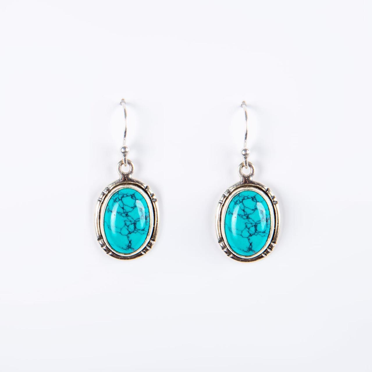 Desert Breath Earrings – Turquoise