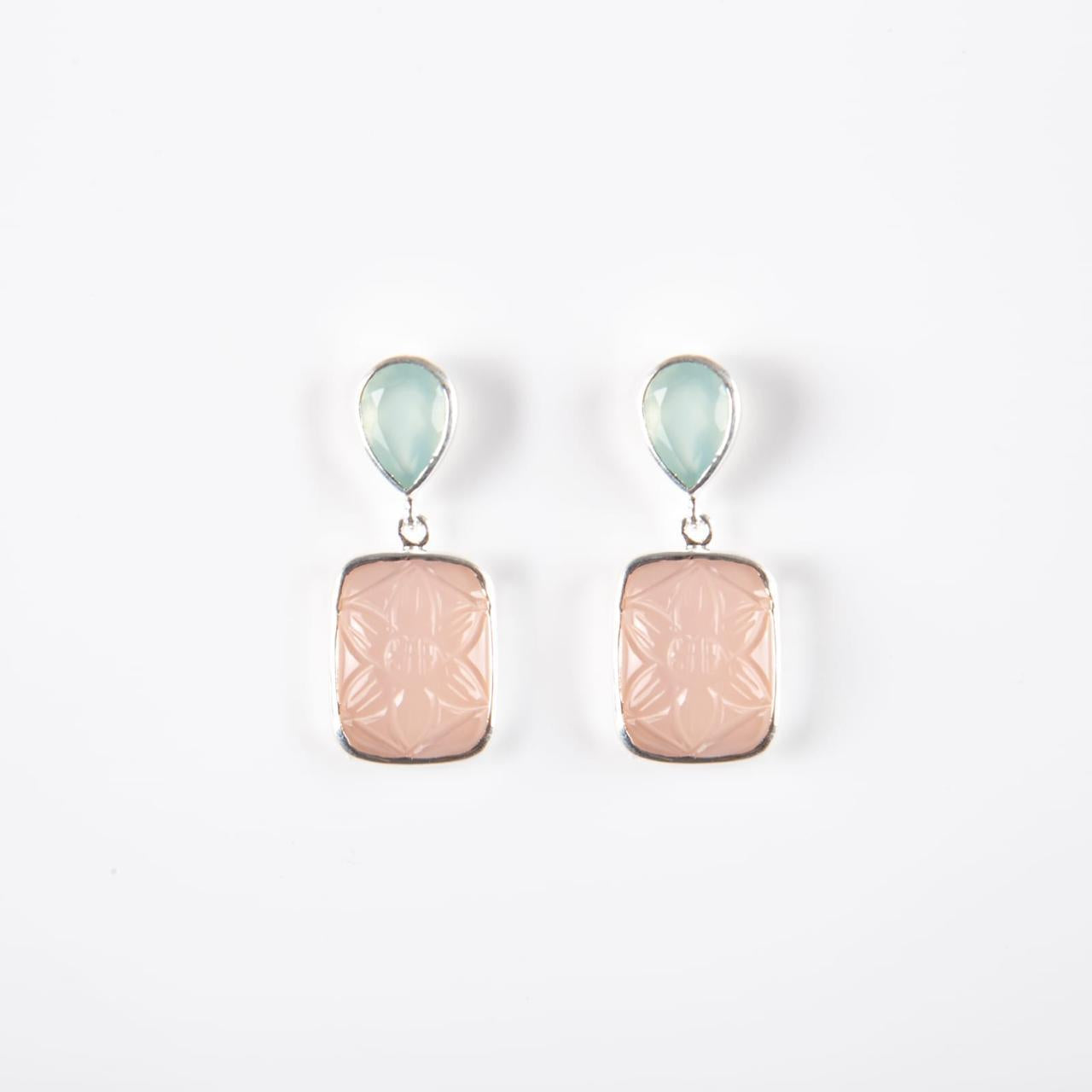 Rose Whisper Earrings – Whispers of Stones