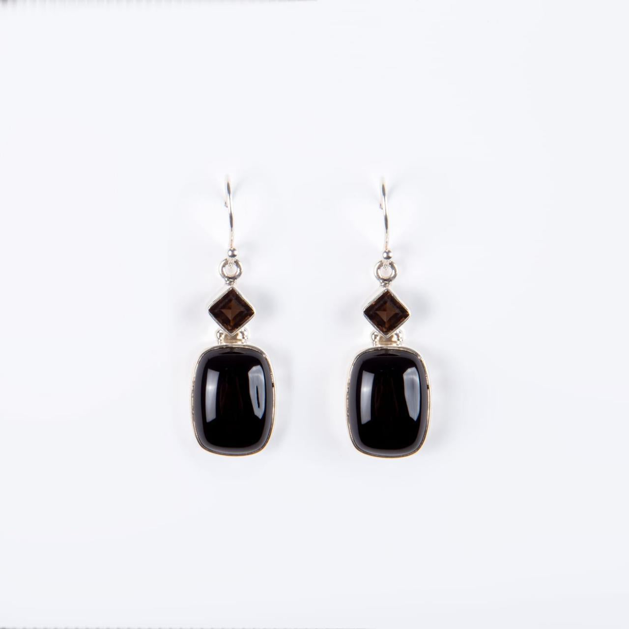 Midnight Allure Earrings - Whispers of Stones