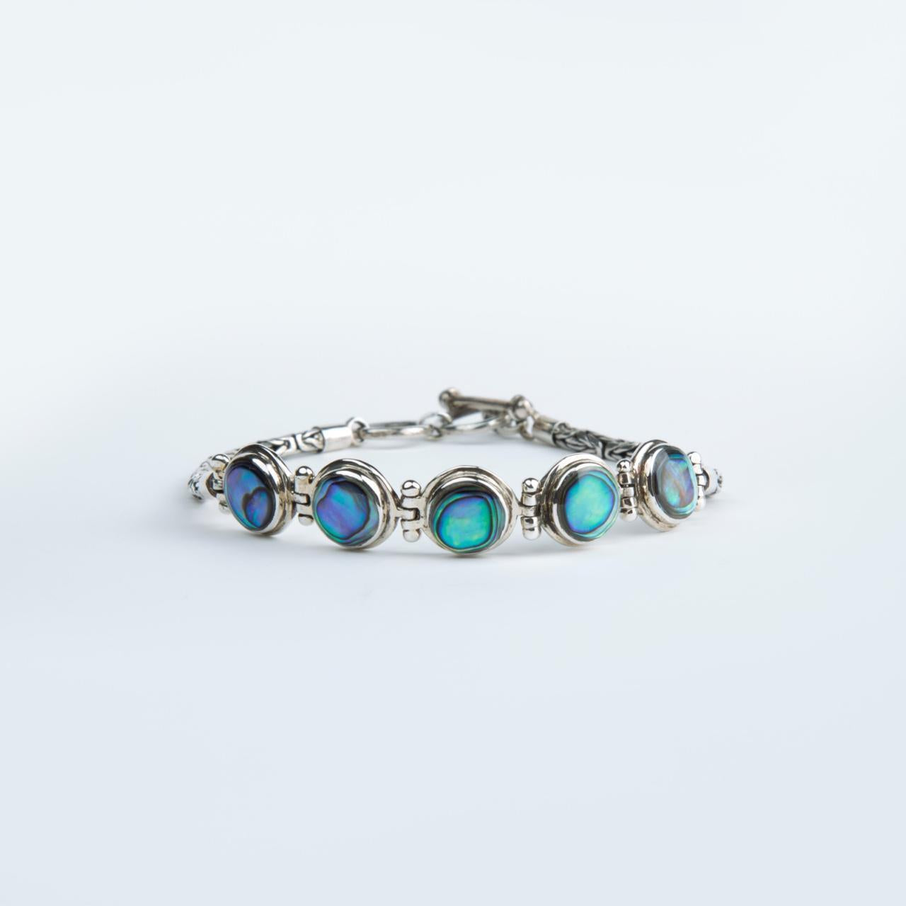 Oceanic Elegance Bracelet - Abalone Shell