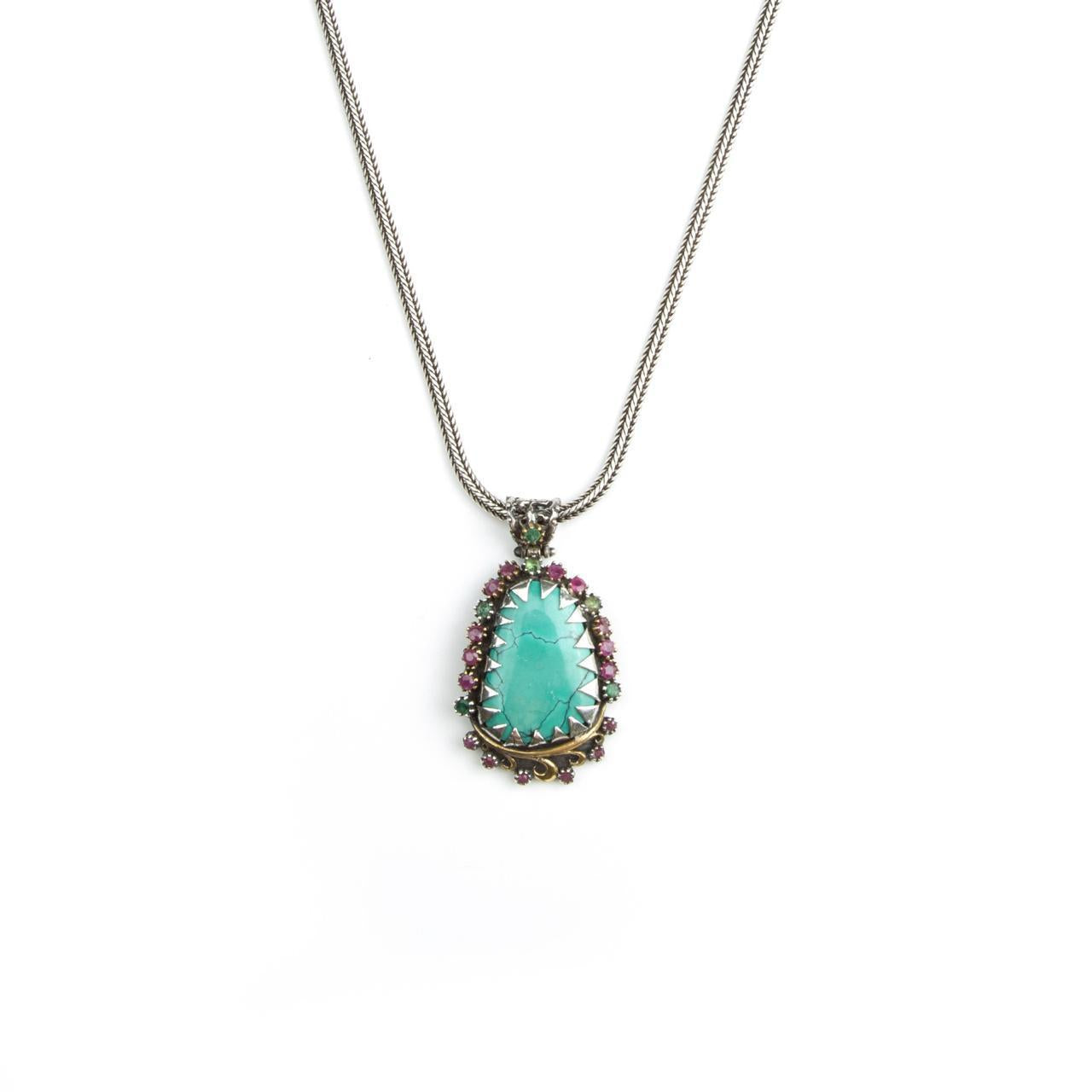 Vibrant Gemstone Necklace - Whispers of Stones