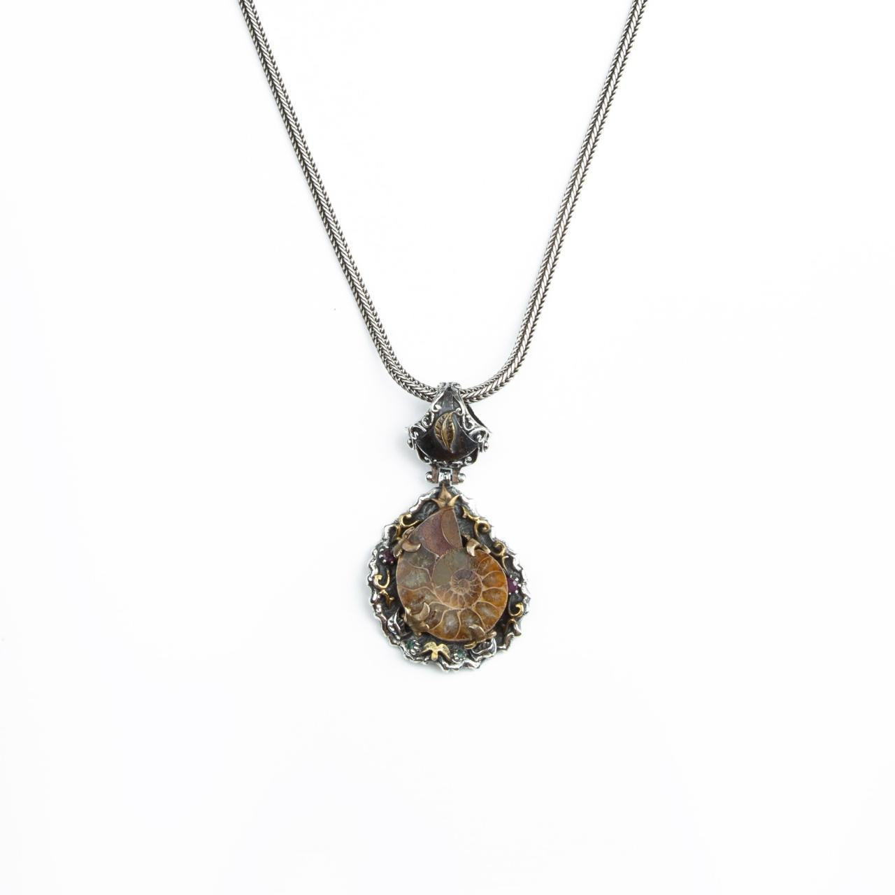 Timeless Fossil Necklace - Whispers of Stones