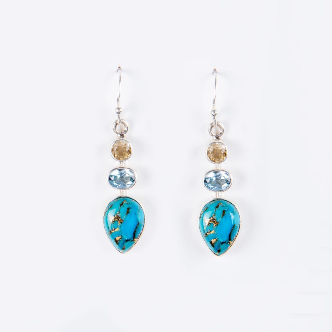 Desert Sky Earrings - Whispers of Stones