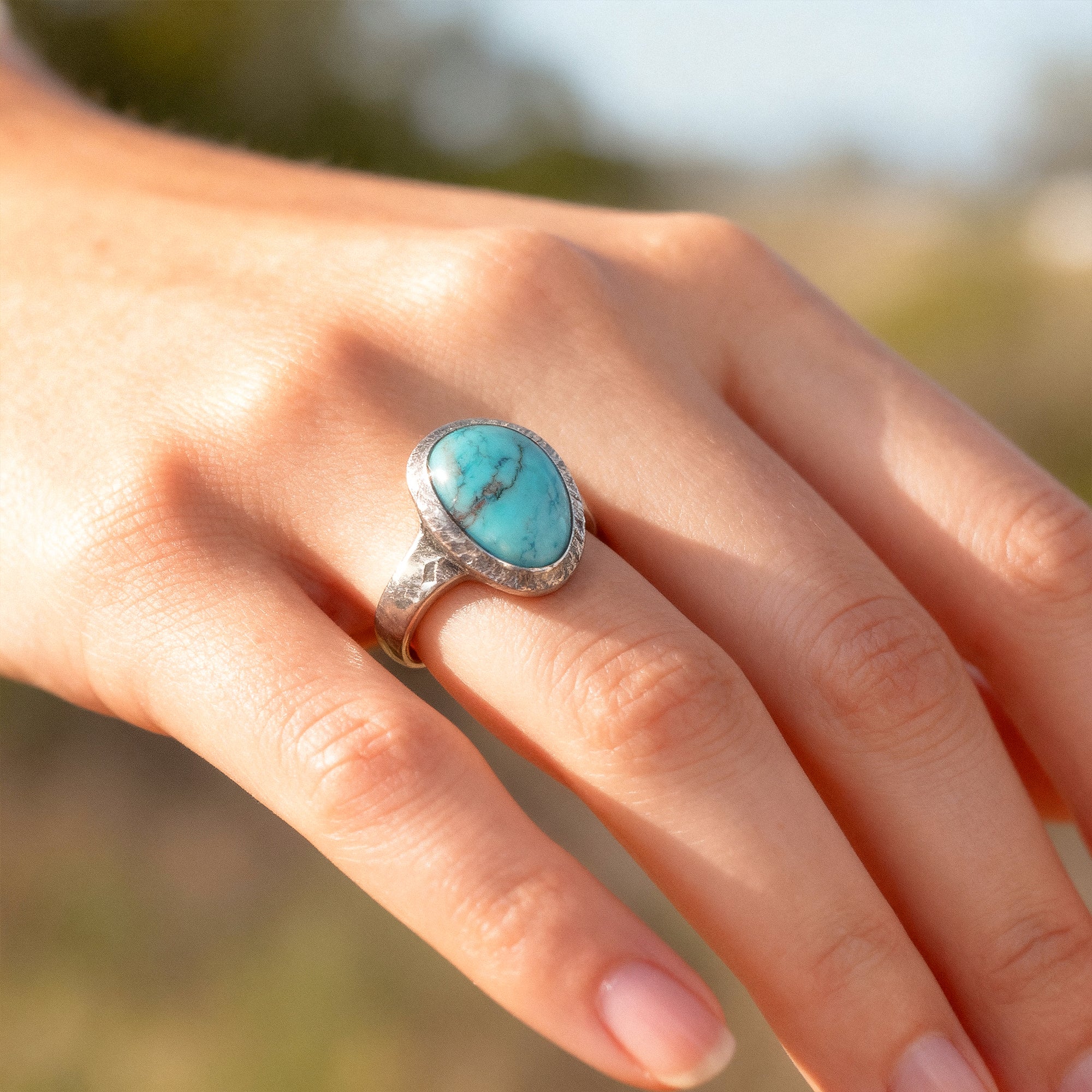 Blue Mirage Ring - Turquoise