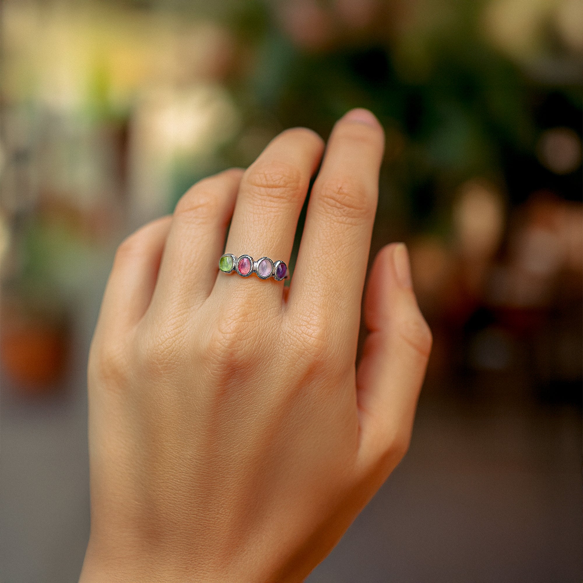 Aura Harmony Ring - Whispers of Stones