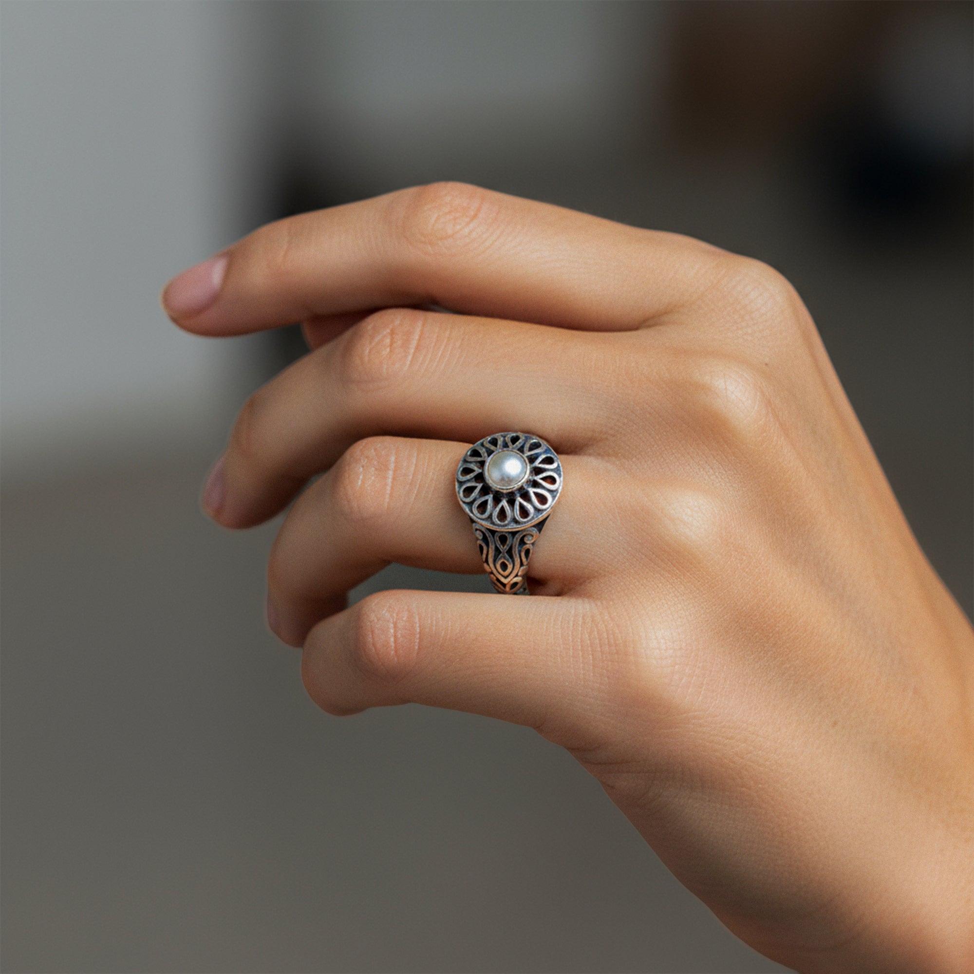 حلقة النقاء - لؤلؤة باروك