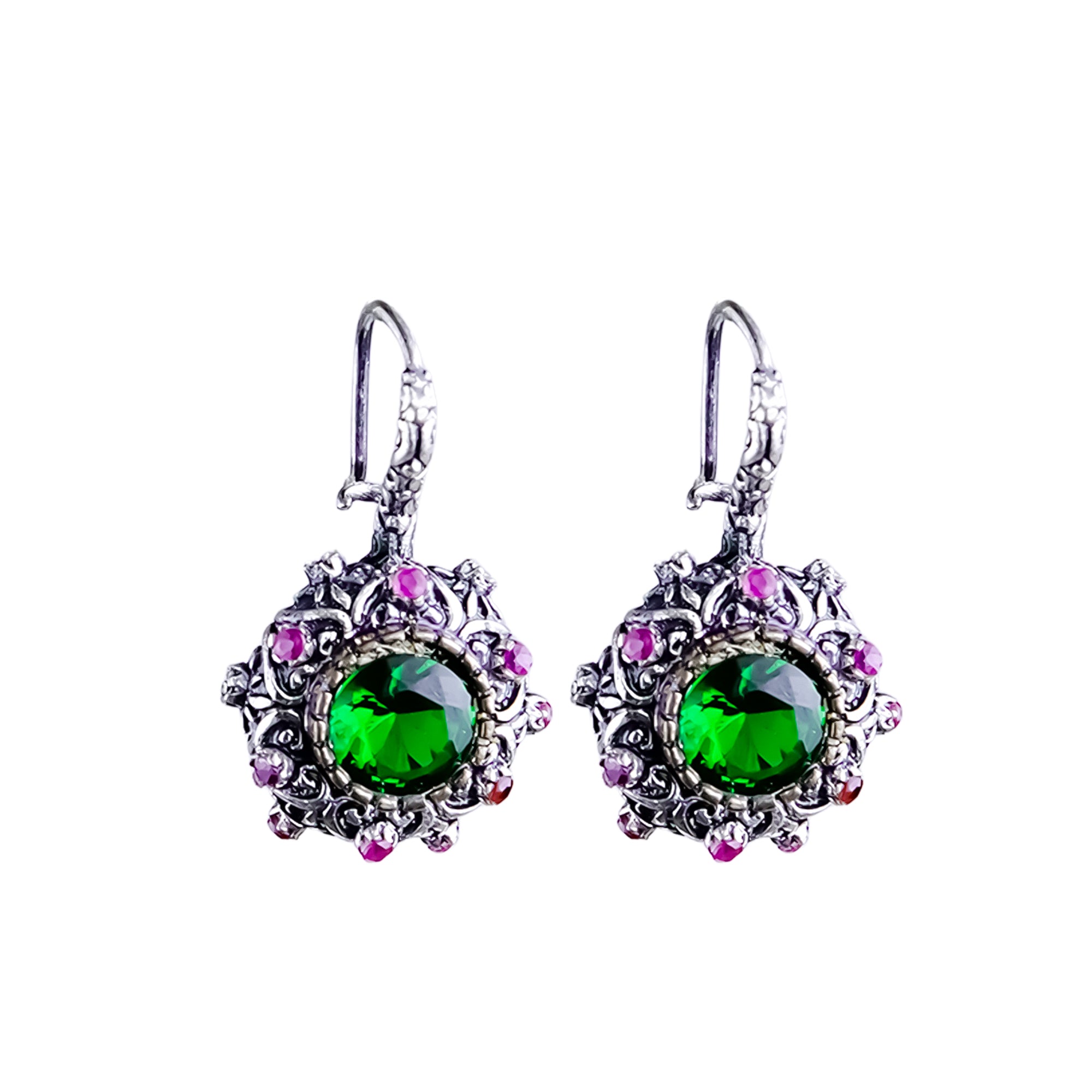 Royal Bloom Earrings – Whispers of Stones