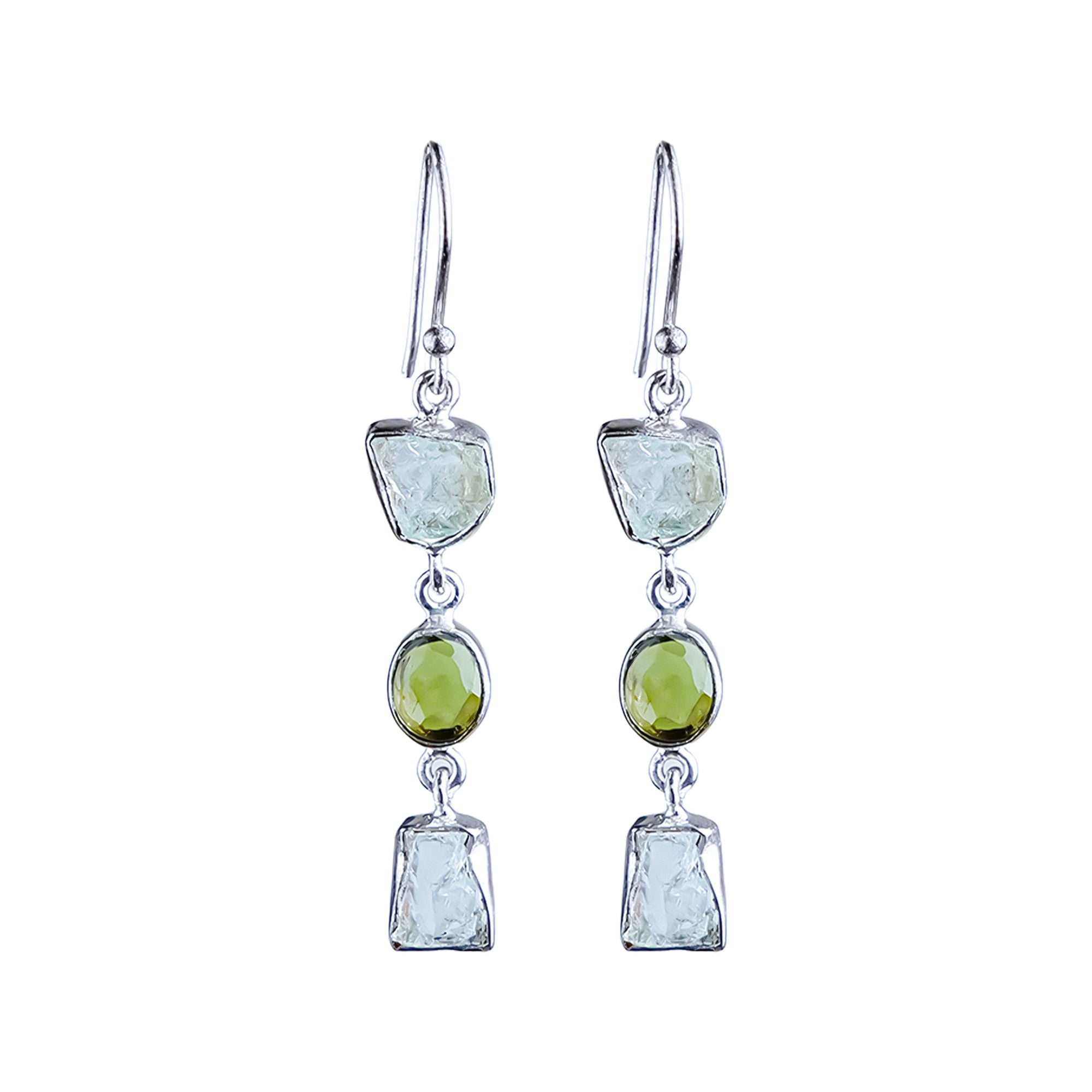 Nature's Gems Earrings – Whispers of Earthlight