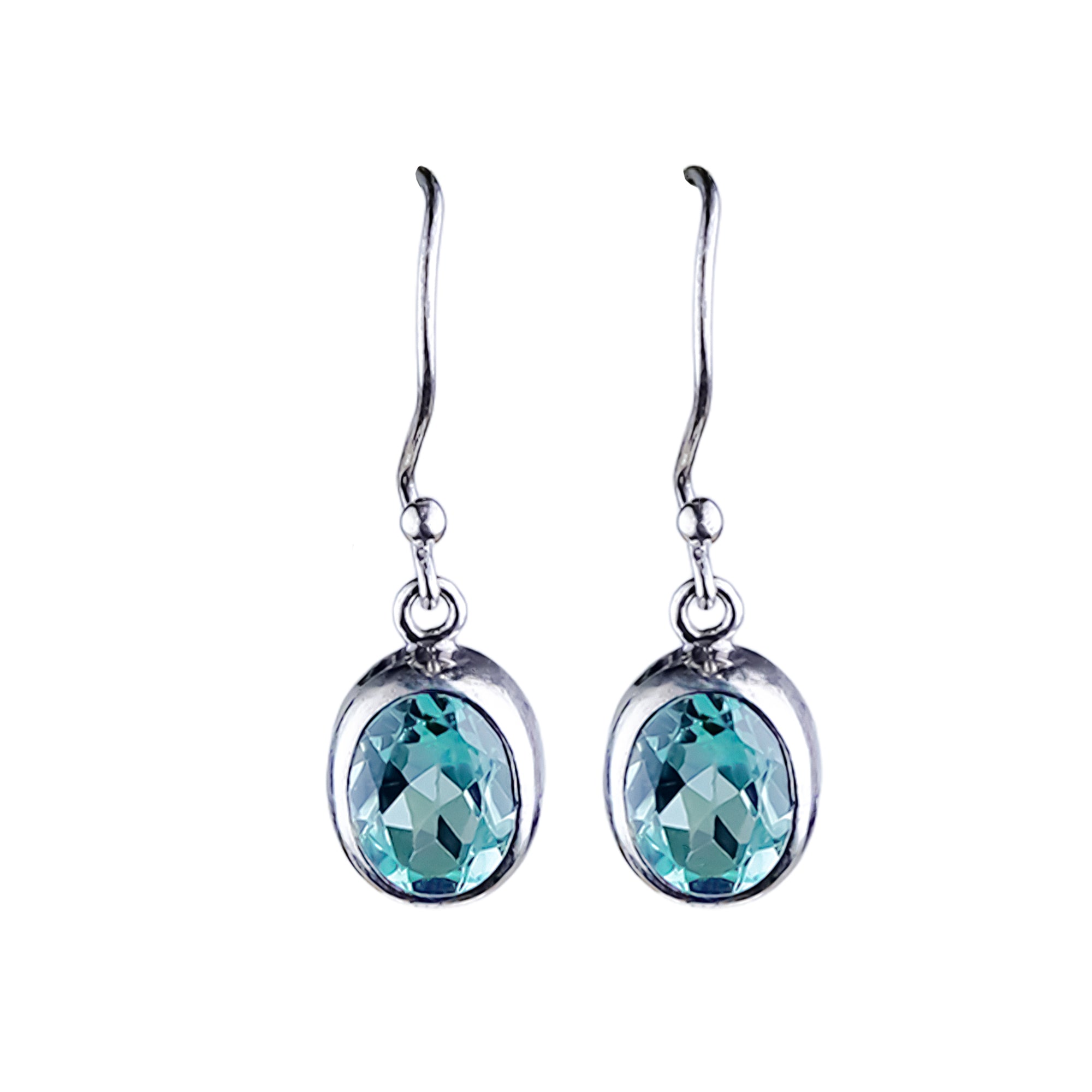 Ocean Breeze Earrings – Blue Topaz