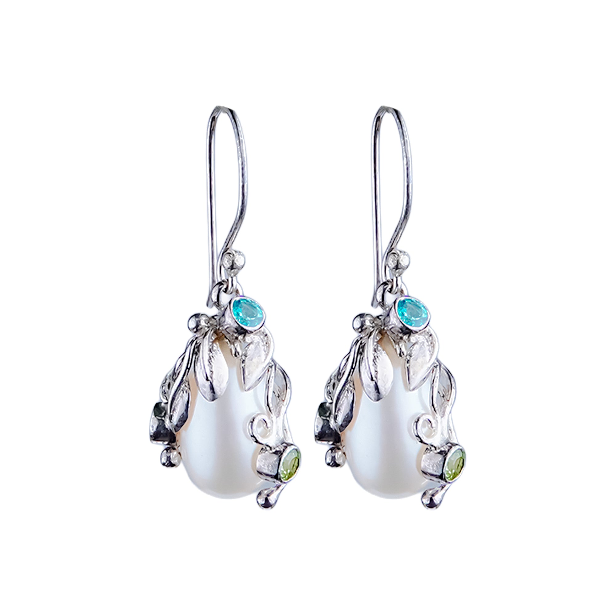 Moonlit Garden Earrings - Whispers of Stones