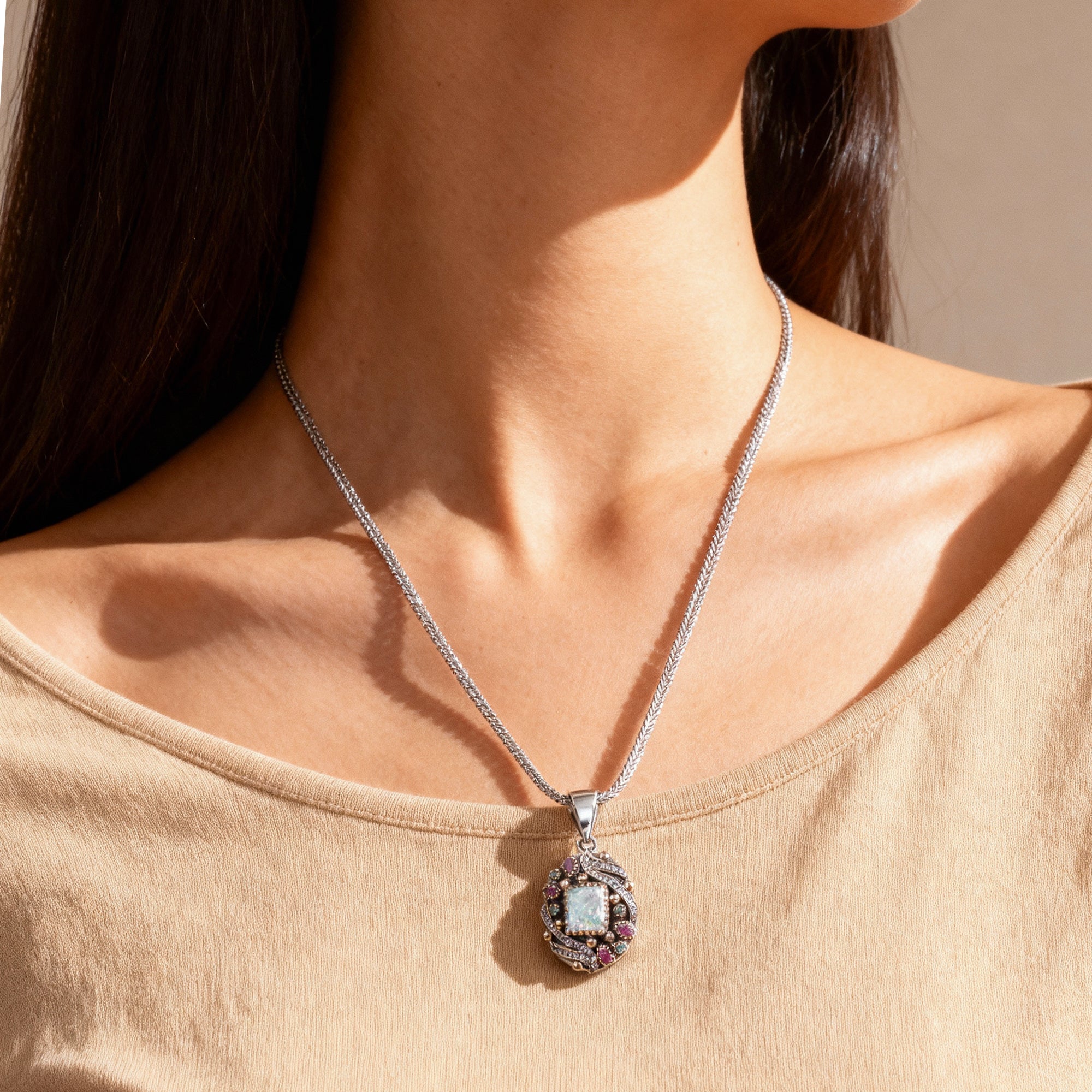 Royal Gem Necklace - Whispers of Stones